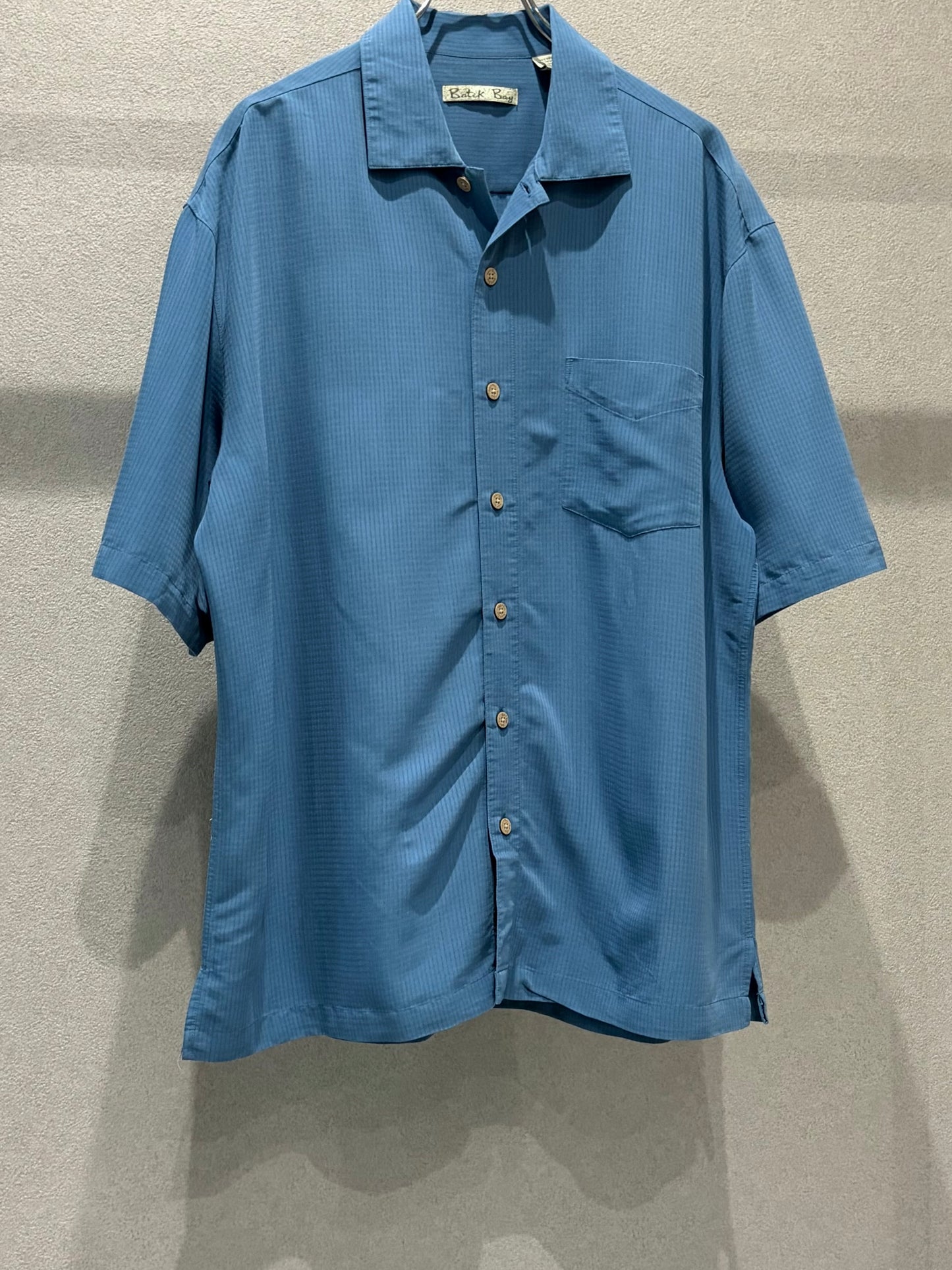 00's Batik Bay open collar shirt