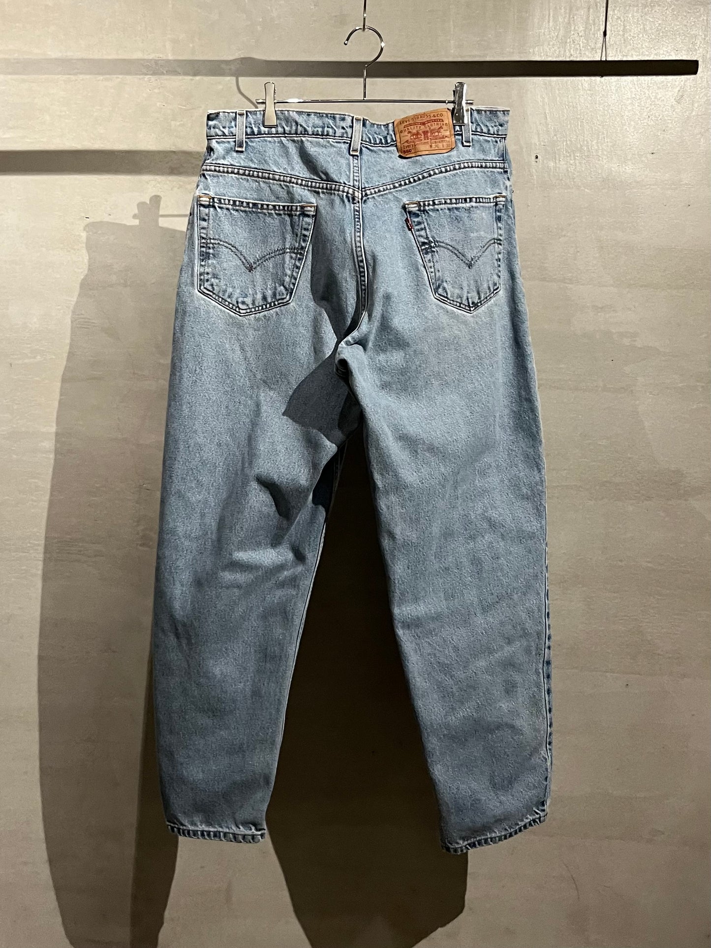 00's Levi's 560 denim pants “Made in MEXICO”