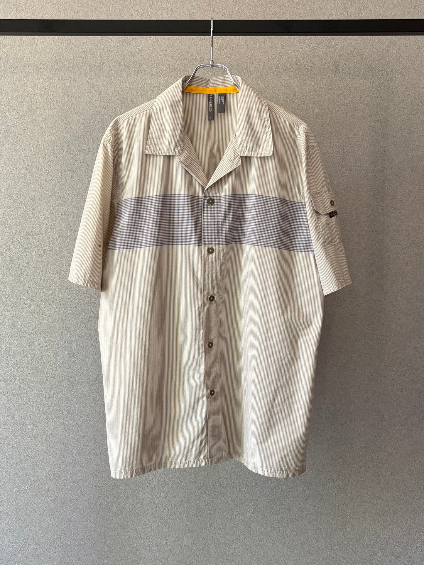 00's Levi's silverTab open collar shirt