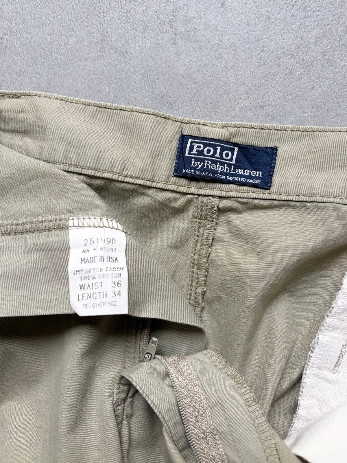 90's Polo Ralph Lauren chino pants “Made in USA”