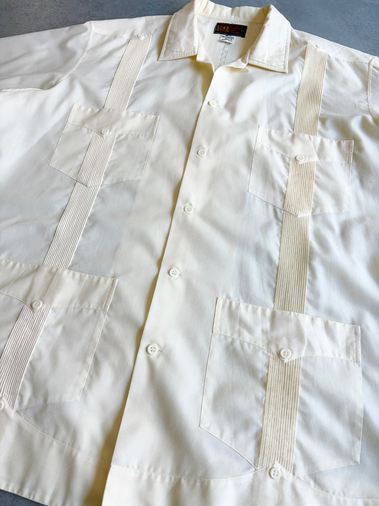 80's GUAN guayabera shirt