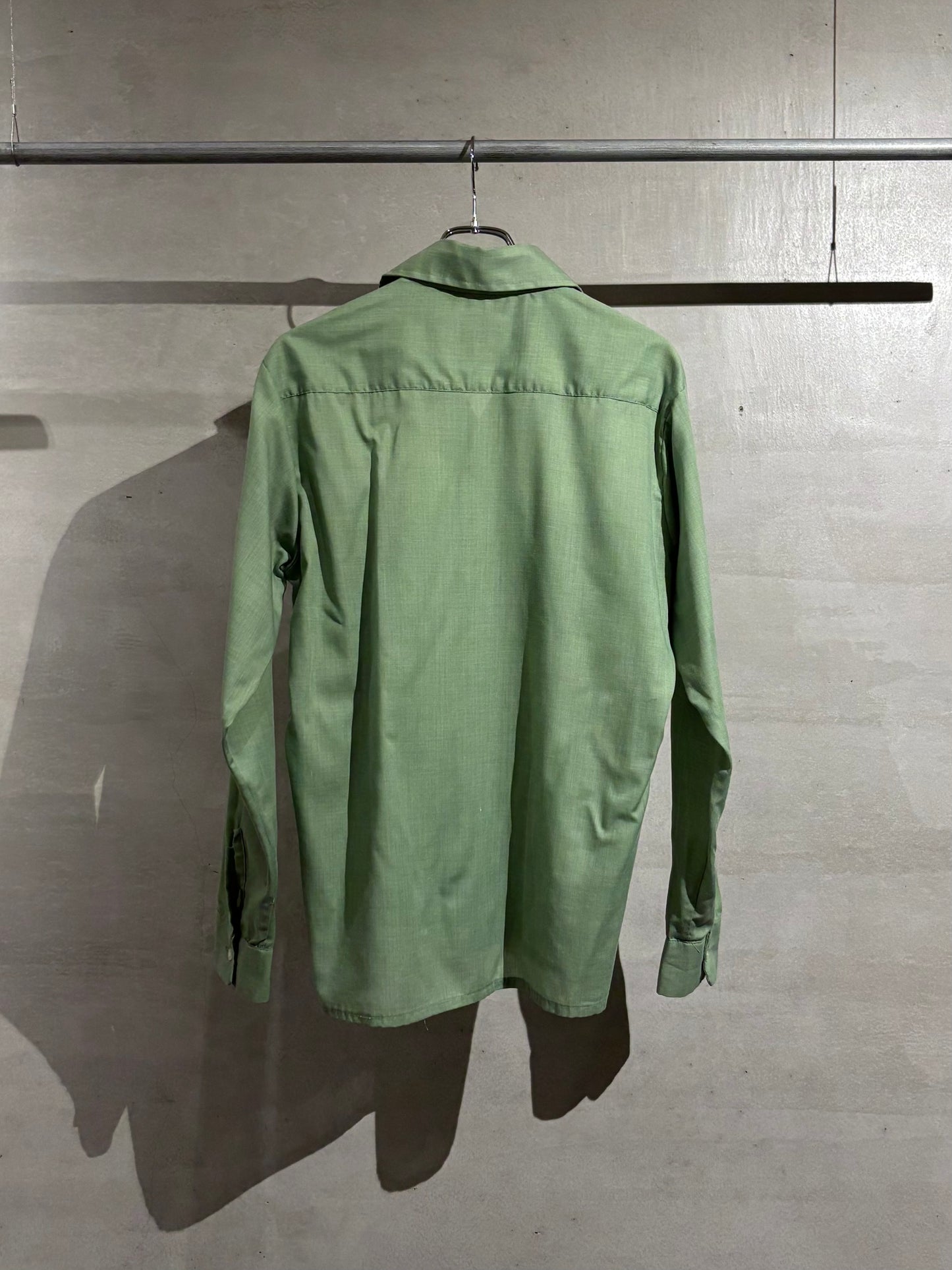 60's〜 Golden Key open collar shirt