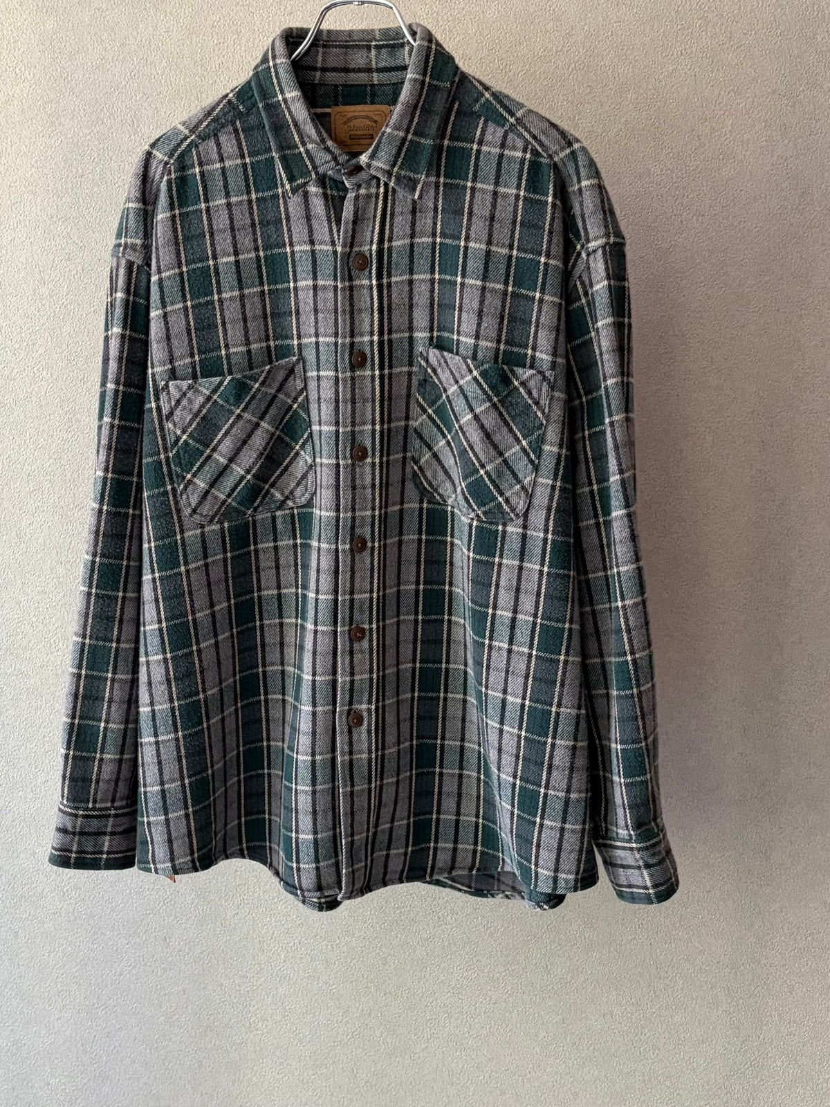 00's ST.JOHN'S BAY flannel shirt