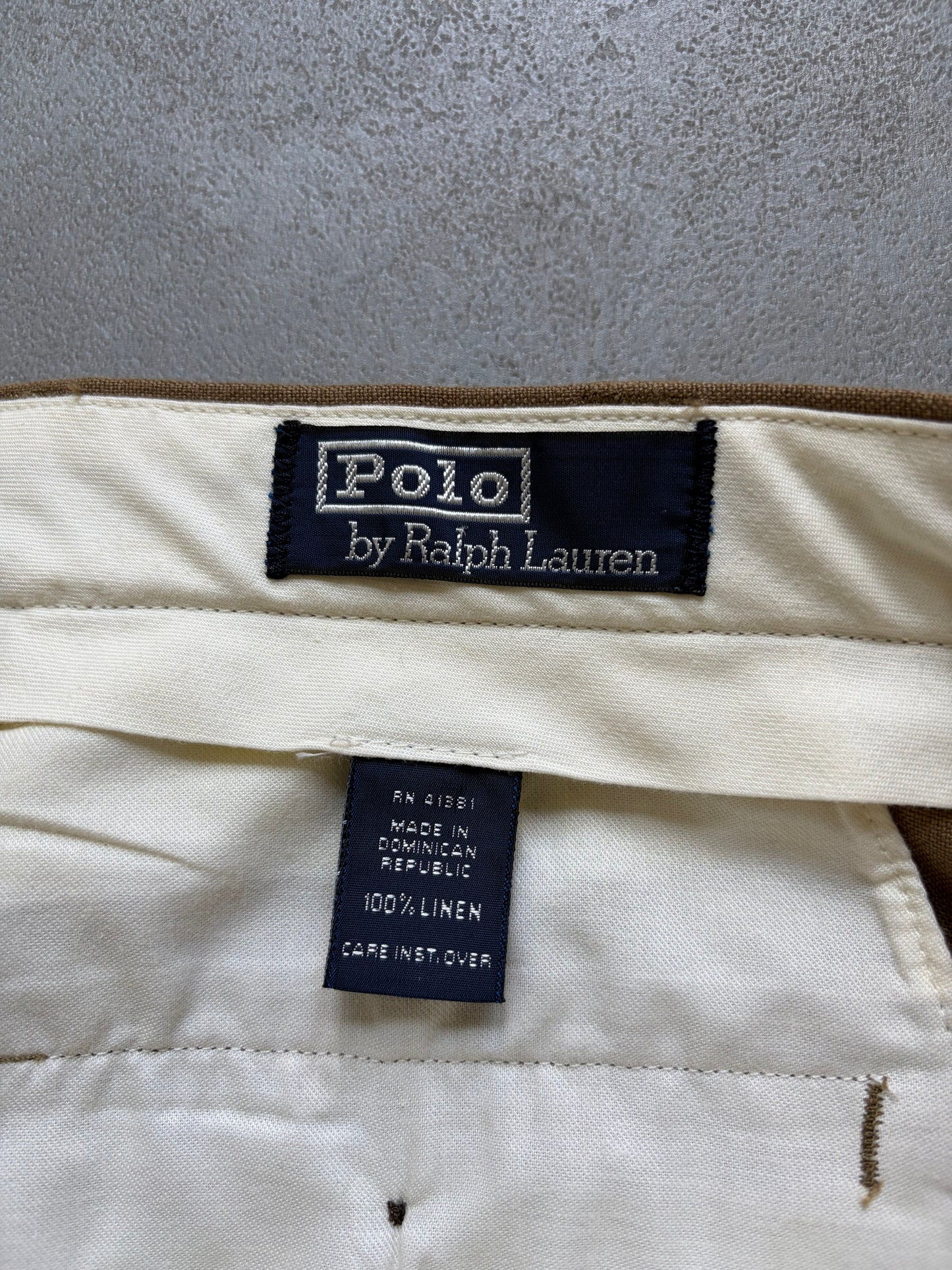 90's Polo Ralph Lauren linen slacks