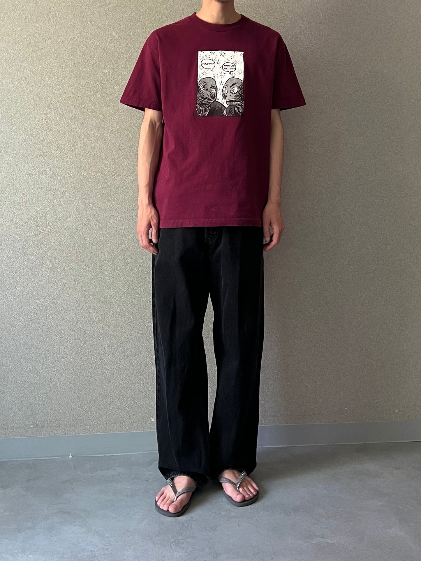 00's FUCT printed t-shirt “Made in USA”