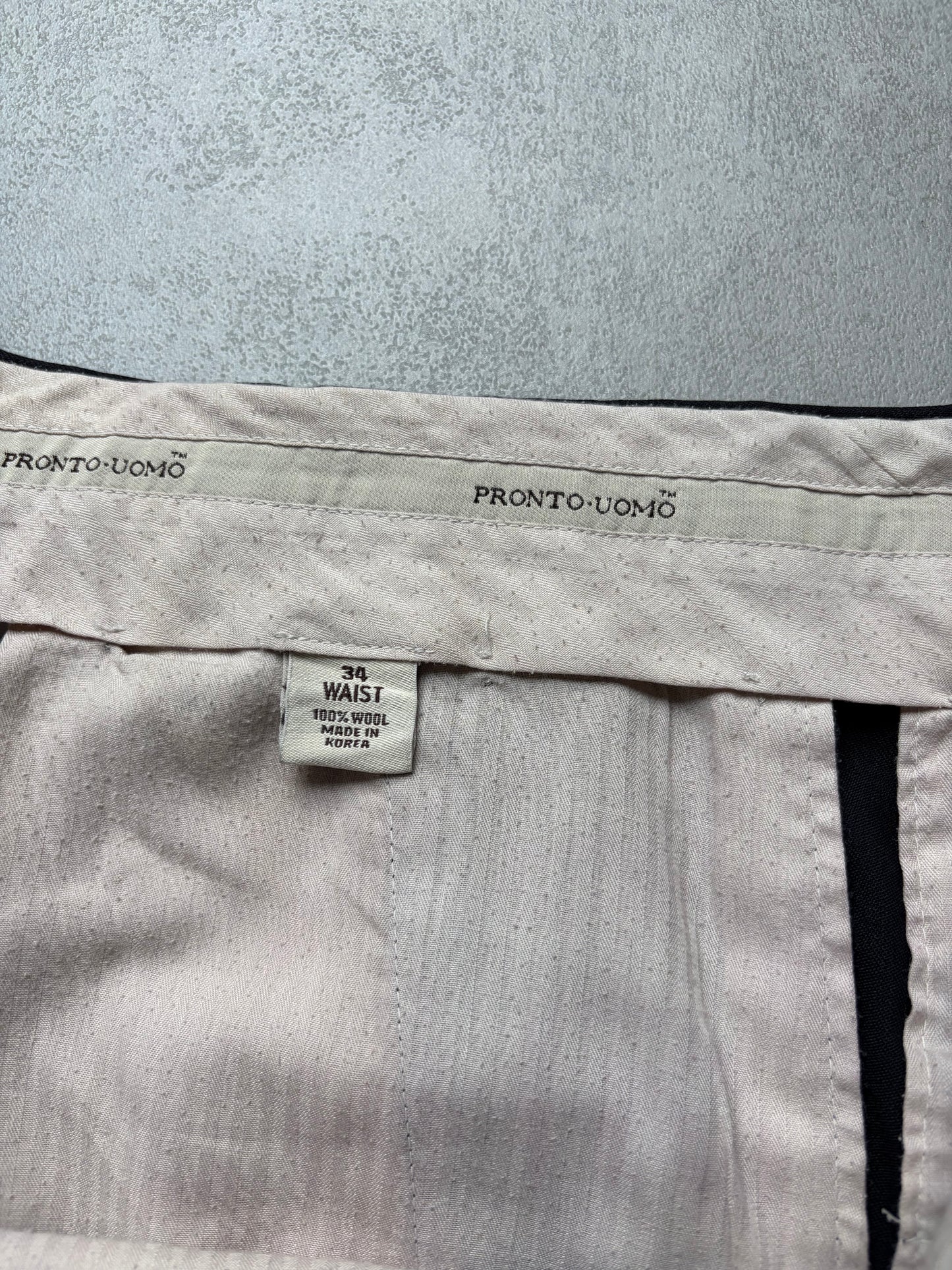 00's PRONTO-UOMO wool slacks