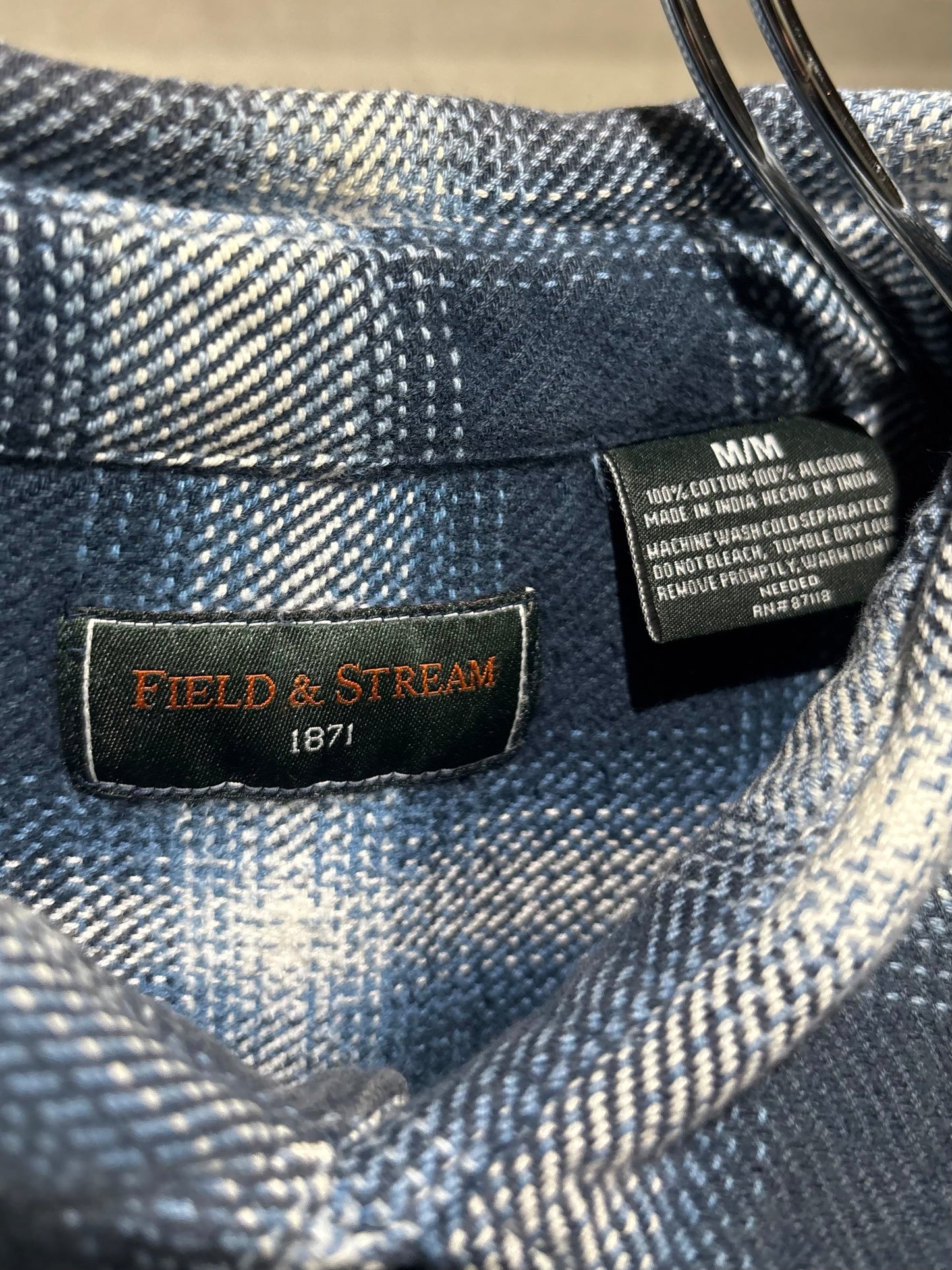 00's FIELD & STREAM flannel shirt