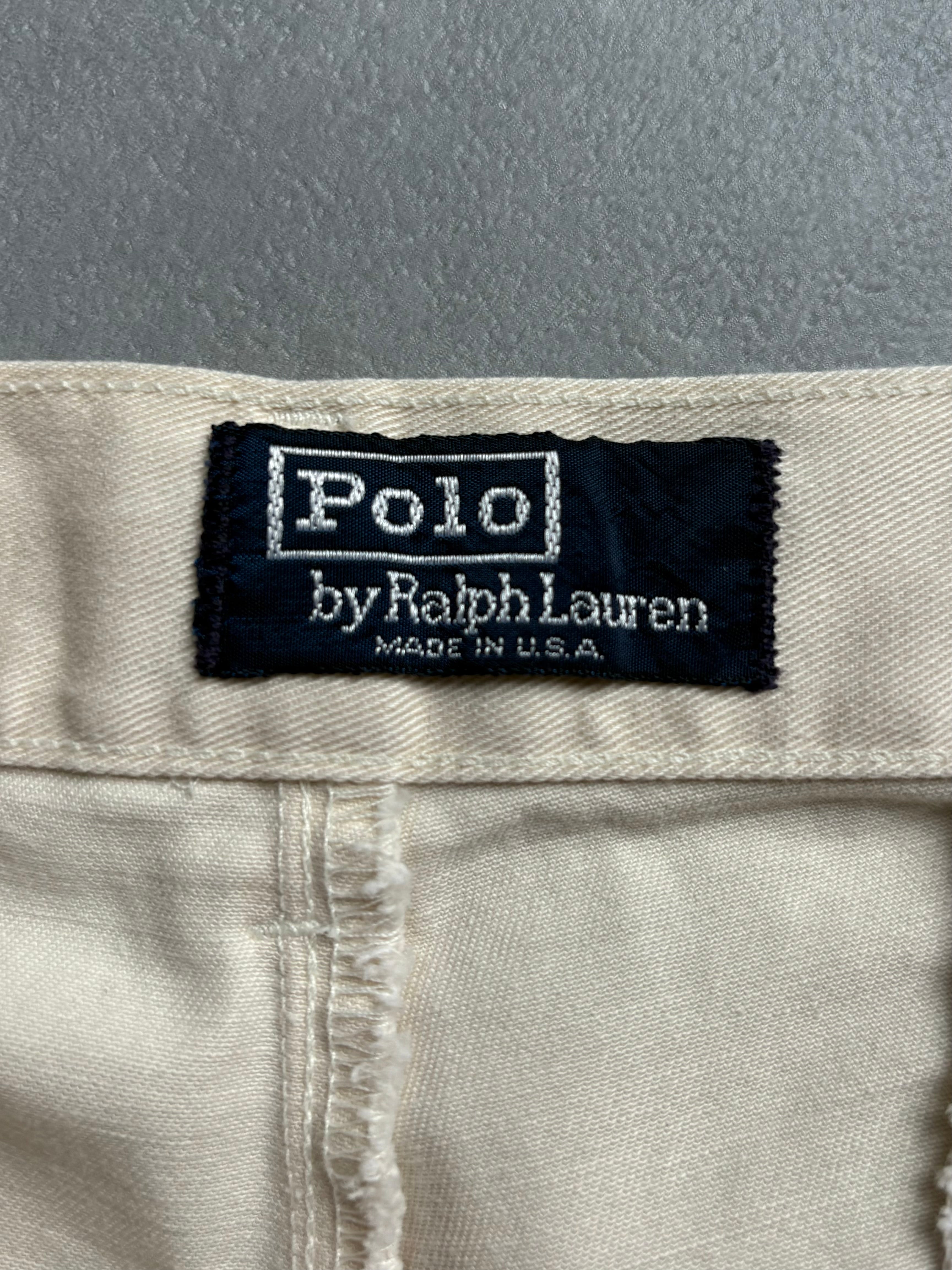 PoloRalphLauren90s初期タグUSA製ポロチノW36L31古着 楽天市場】90s USA製 初期タグ ポロ ラルフローレン コットン