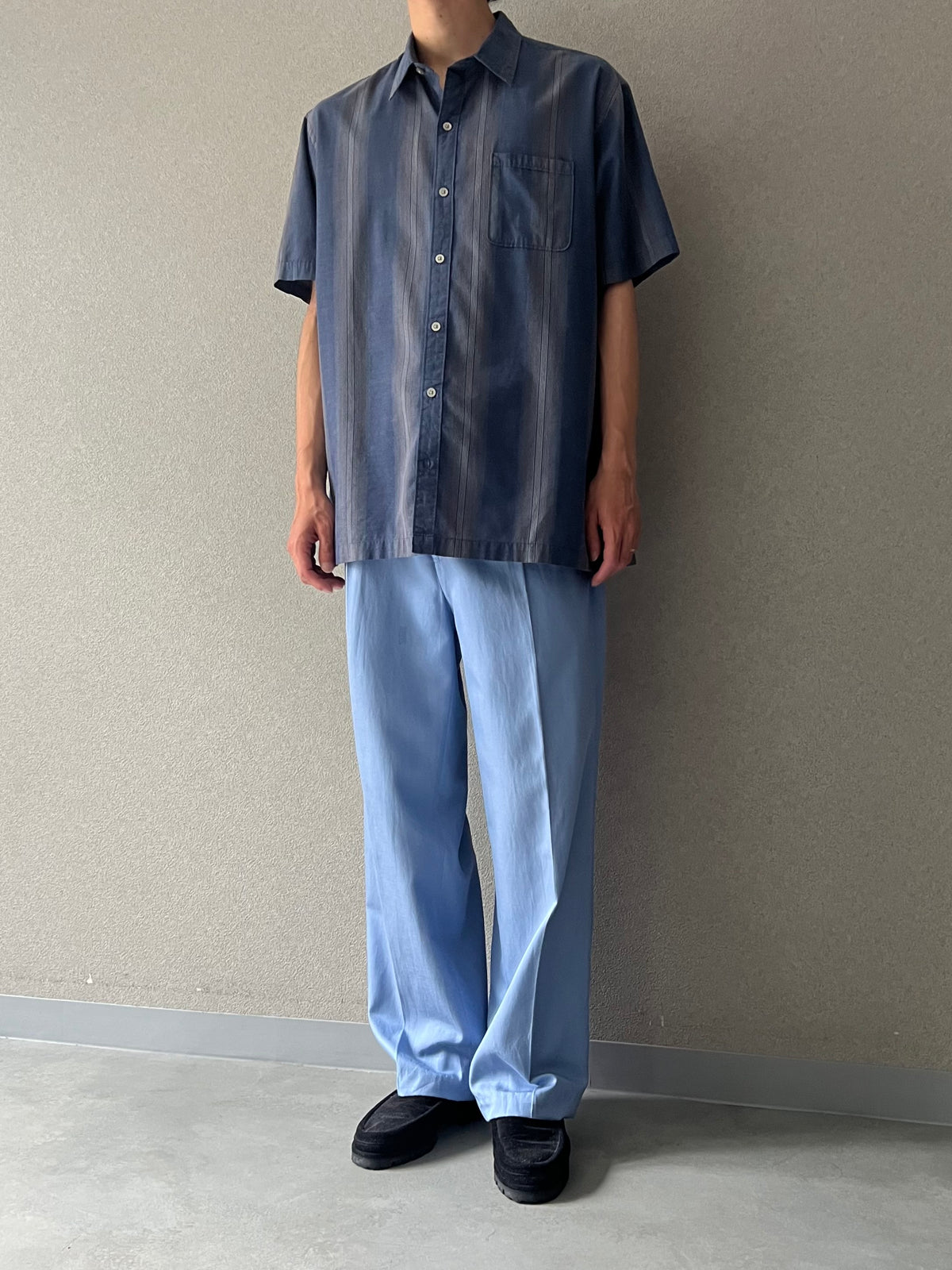 90's Polo Ralph Lauren silk × cotton slacks