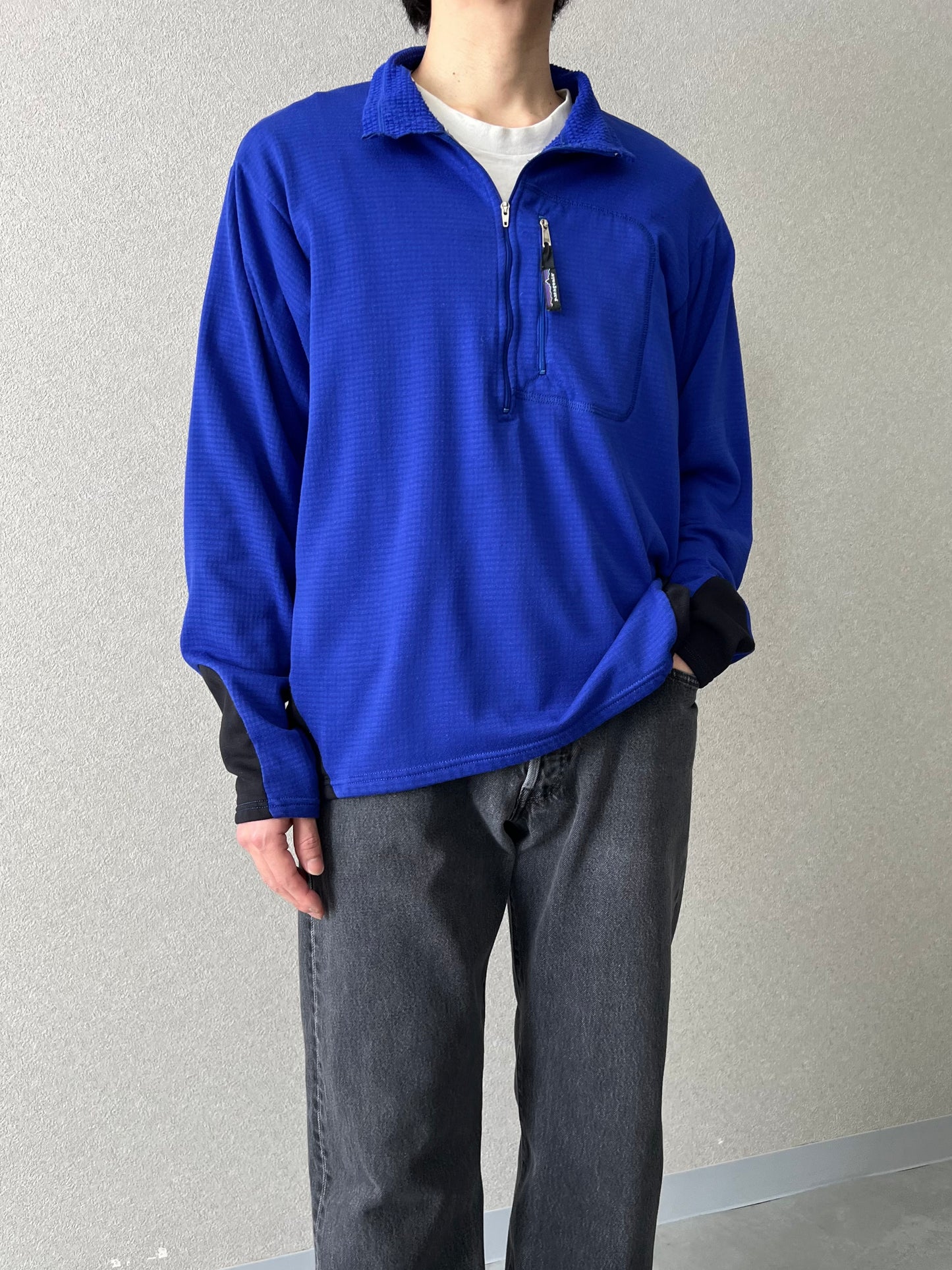 90's patagonia fleece pullover "Made in USA"