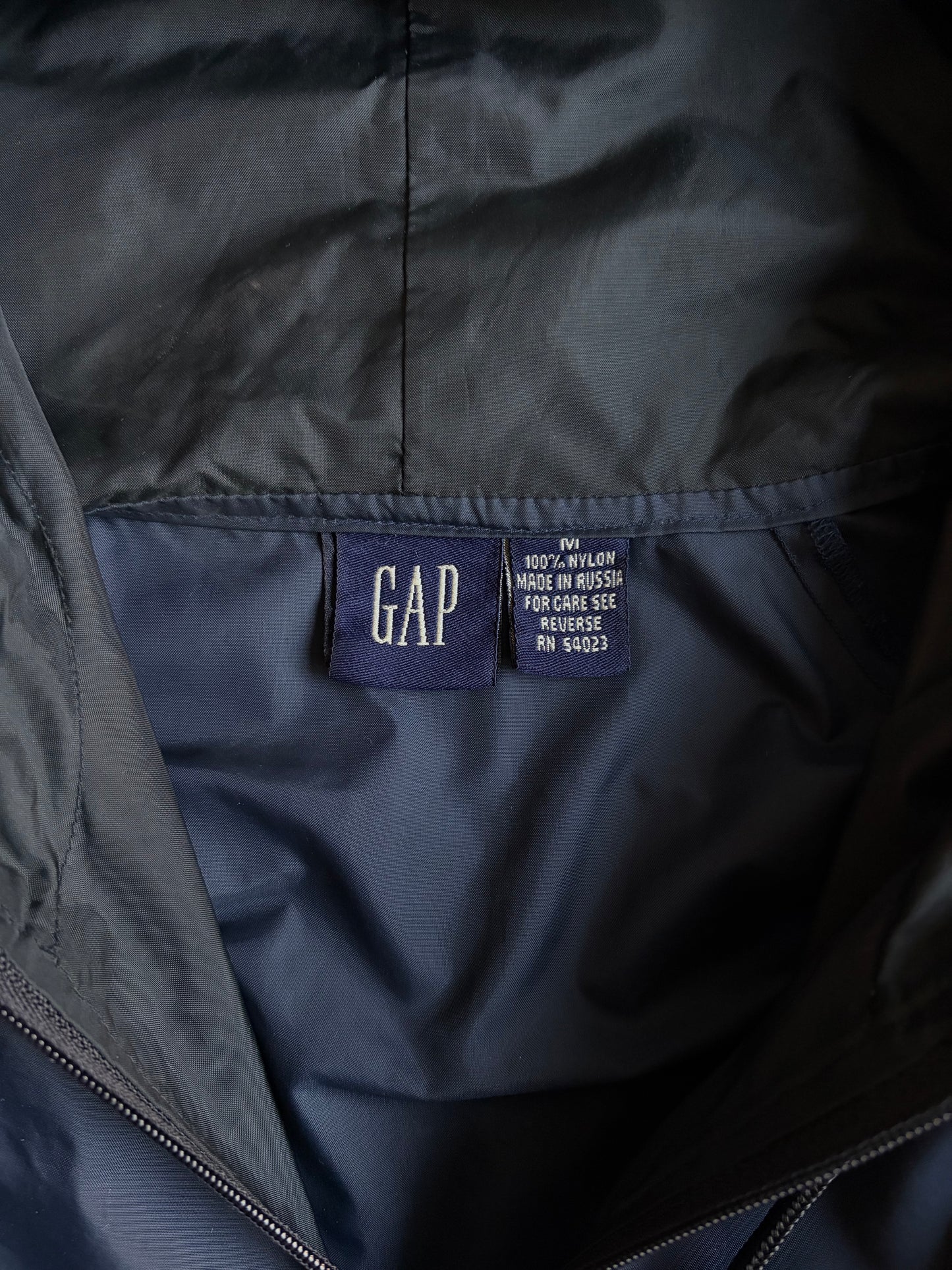 00's GAP nylon anorak “Made in RUSSIA”