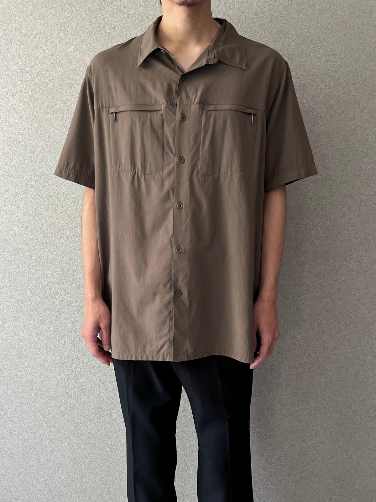 00's NIKE ACG nylon utility shirt