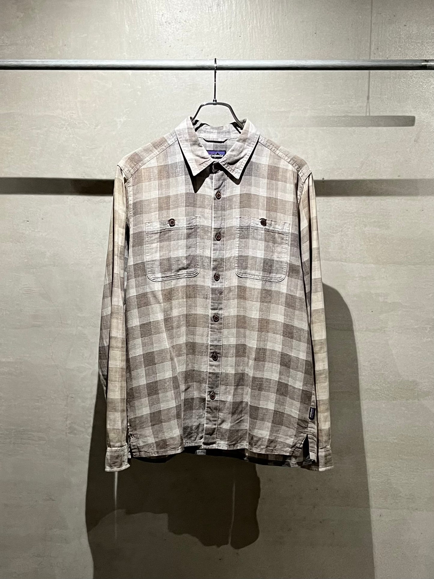 00's patagonia hemp shirt