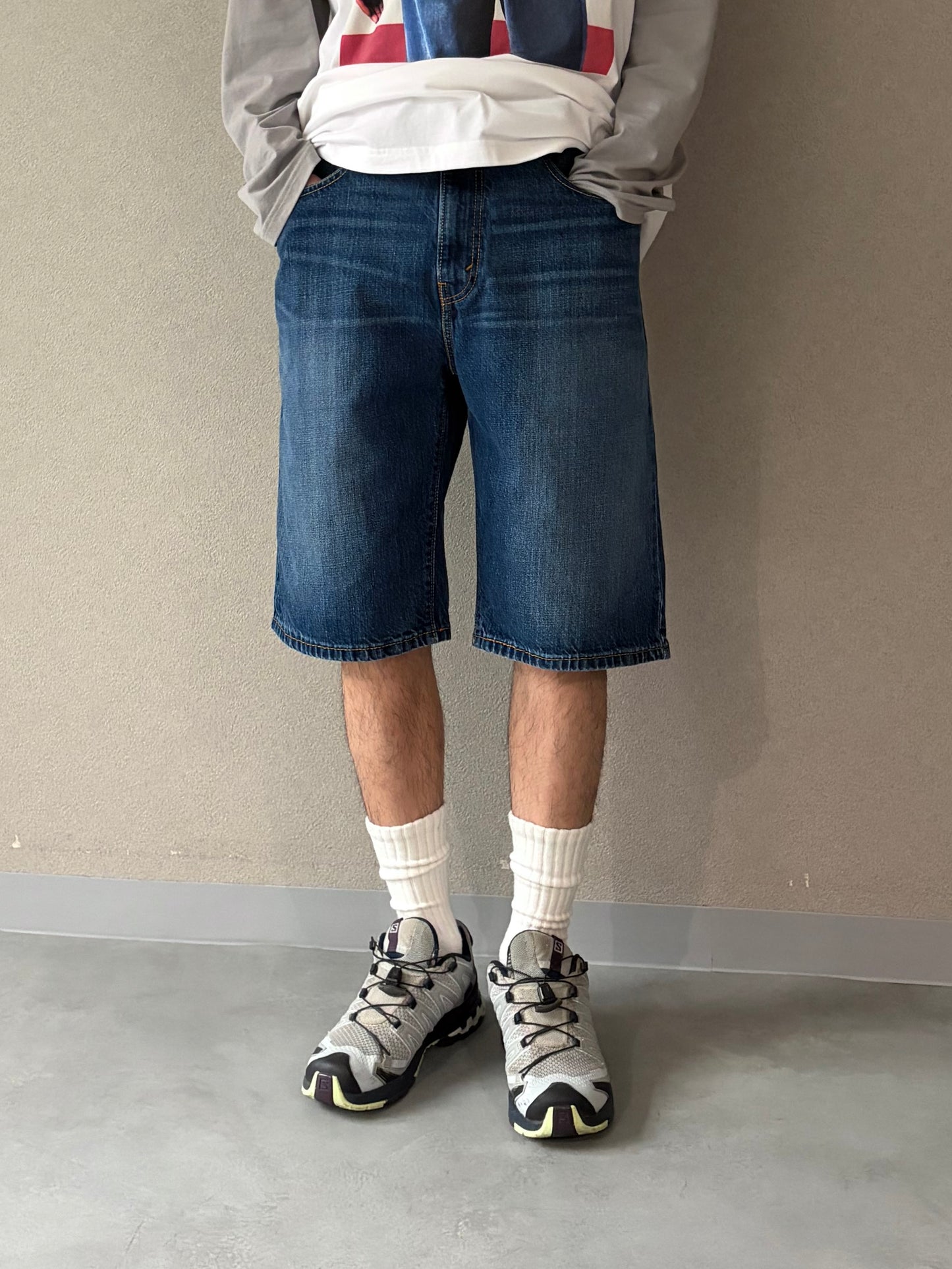 00's Levi's 569 denim shorts