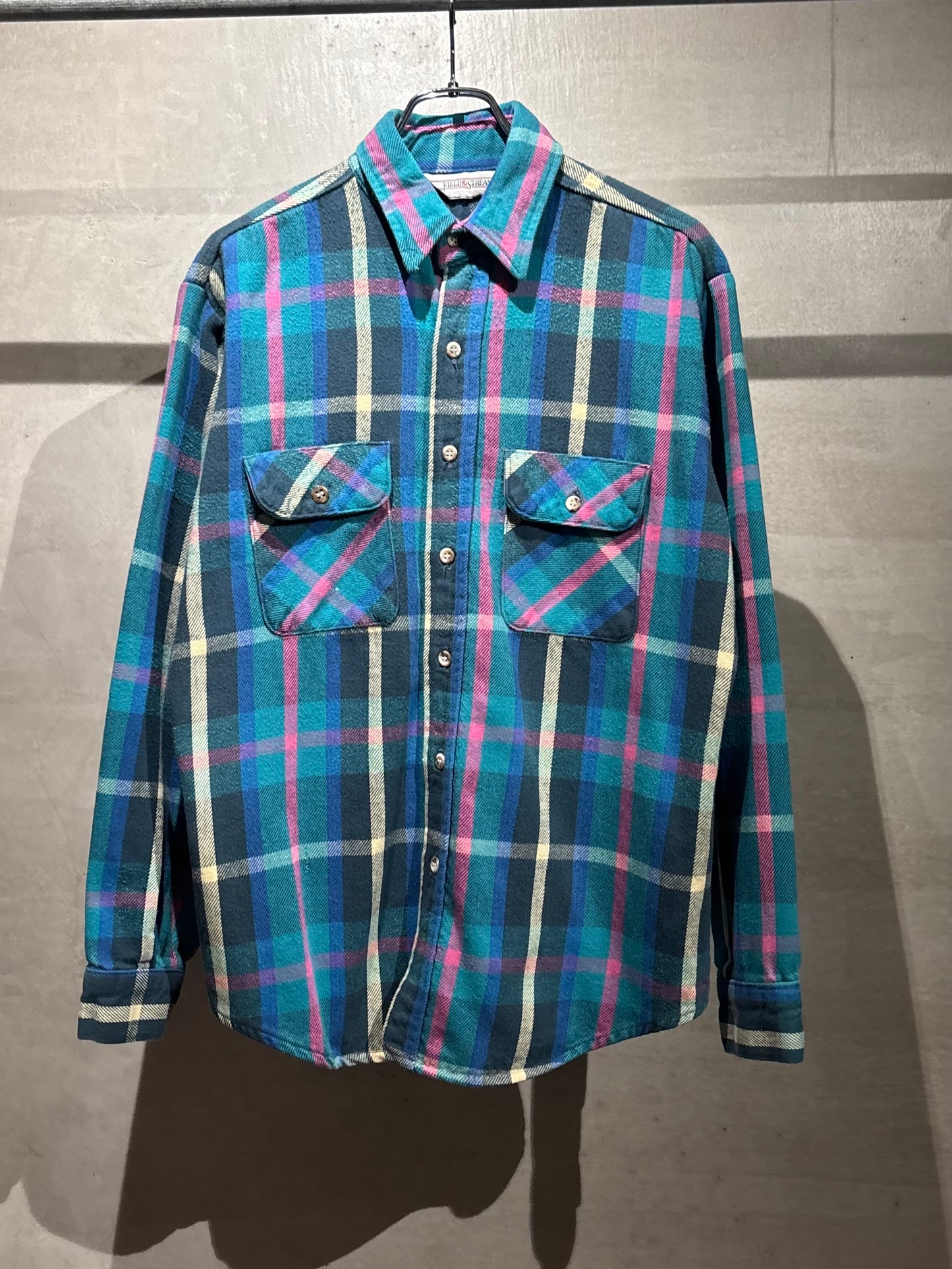 80's FIELD & STREAM flannel shirt