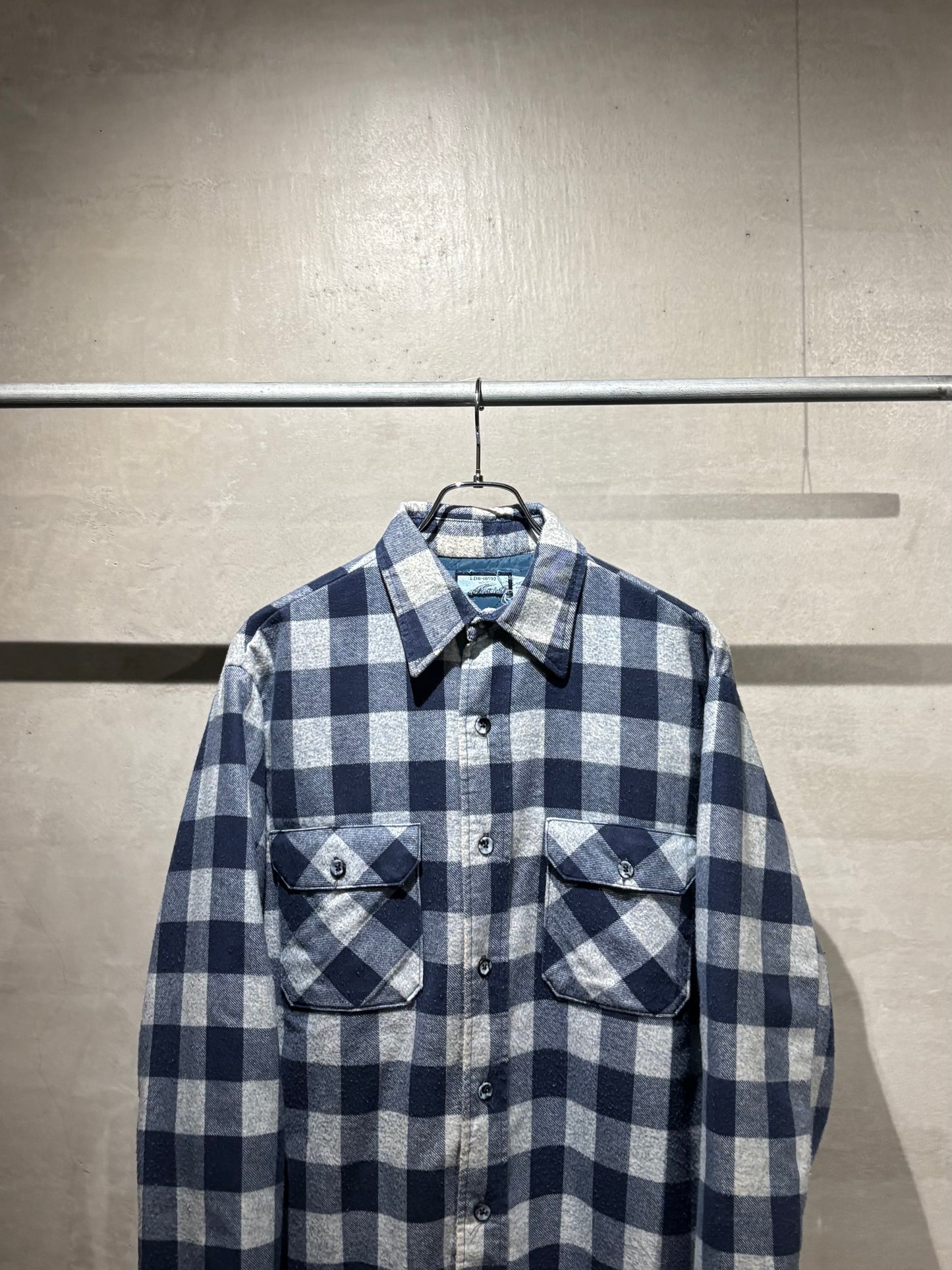 80's Field Master quilting flannel shirt “Made in USA”