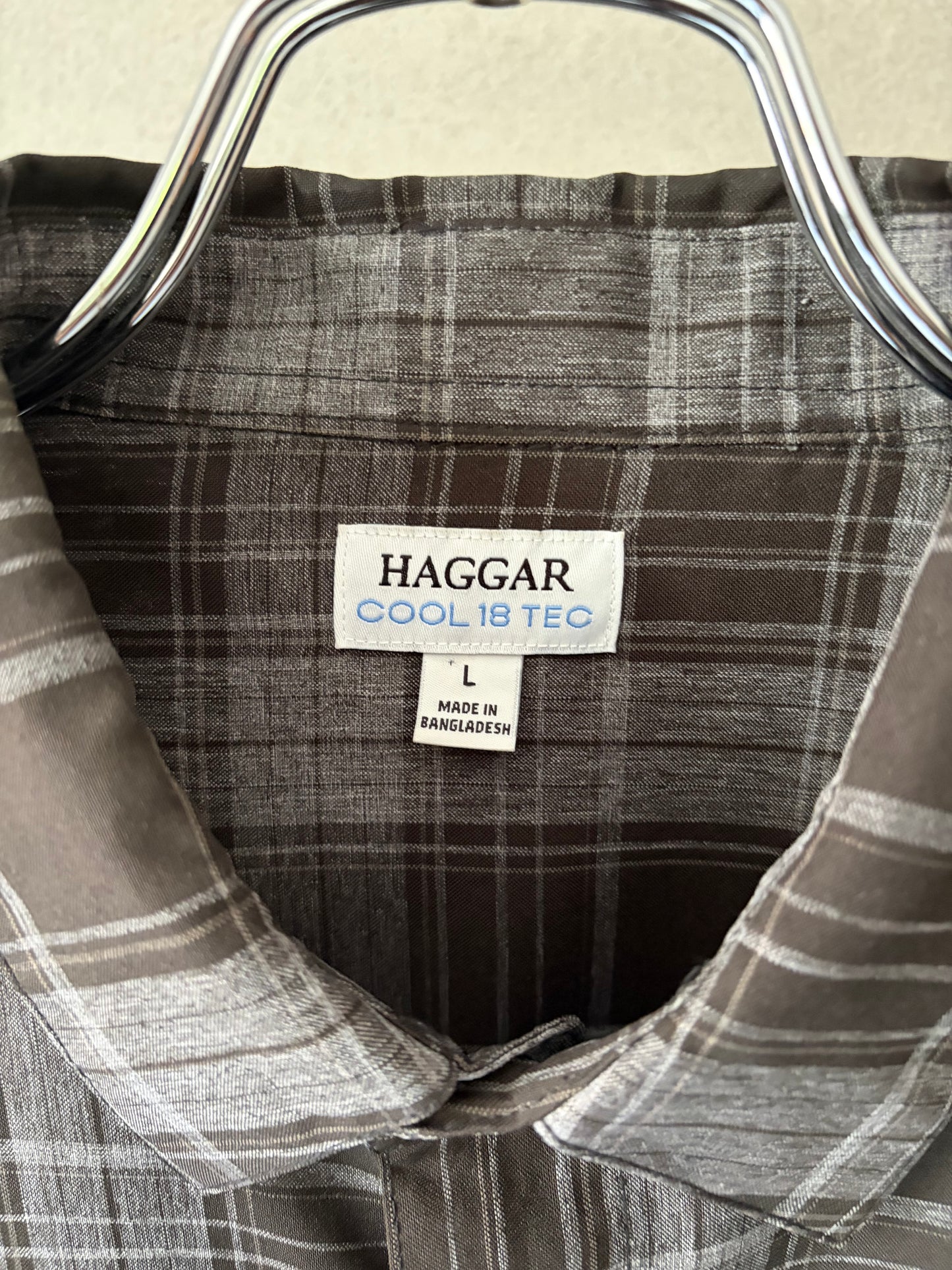 00's haggar S/S shirt