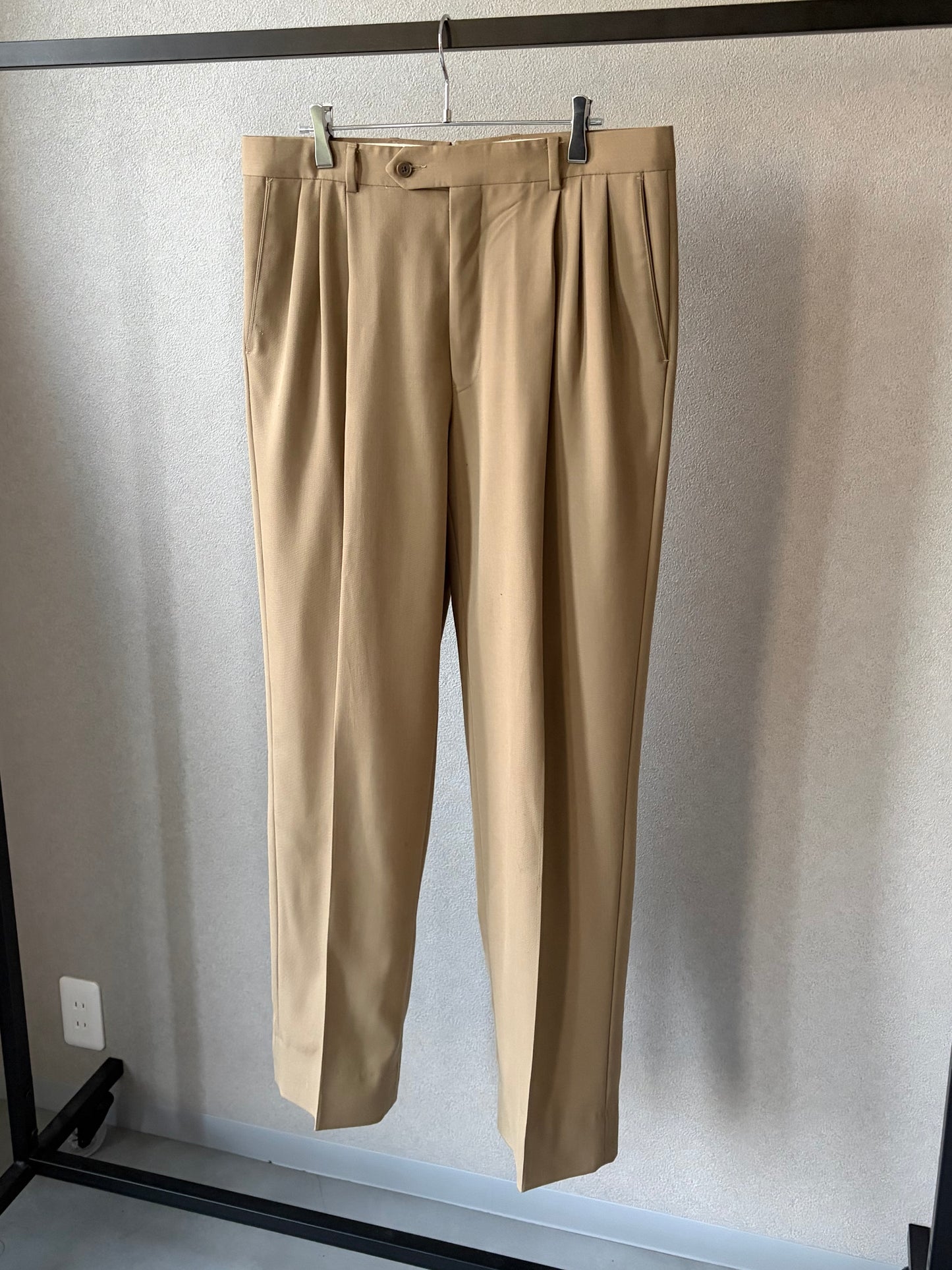 80's GIVENCHY wool slacks "Made in USA"