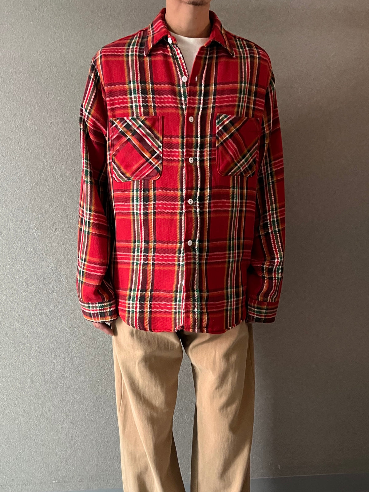 70's BIG MAC flannel shirt