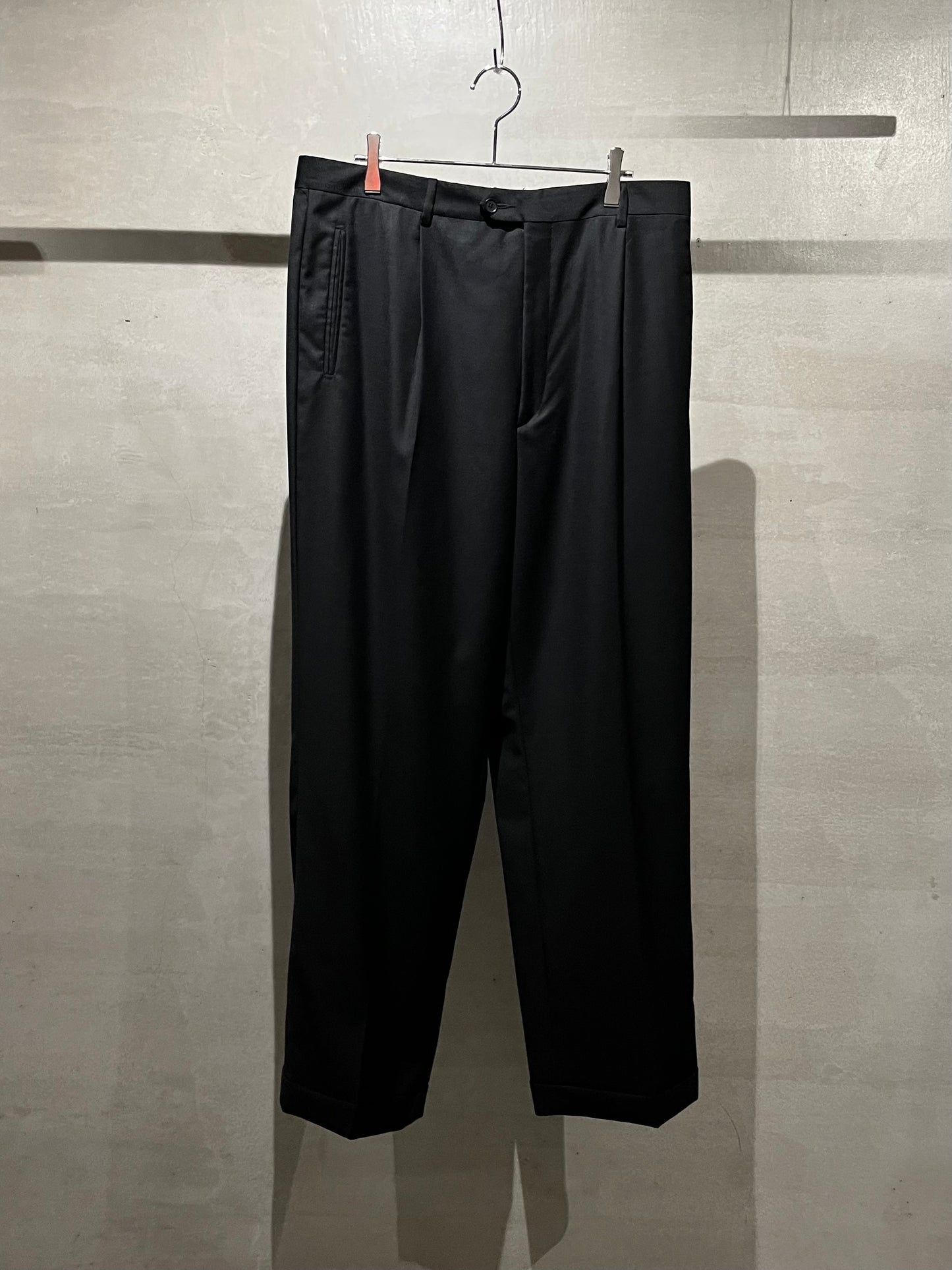90's ENZO TOVARE wool slacks “Made in ITALY”