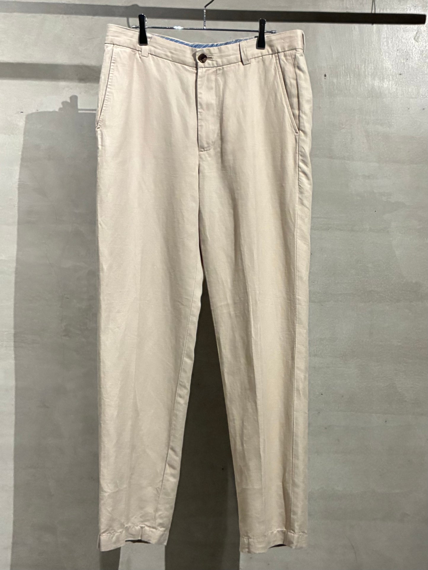 00's Brooks Brothers linen×cotton pants