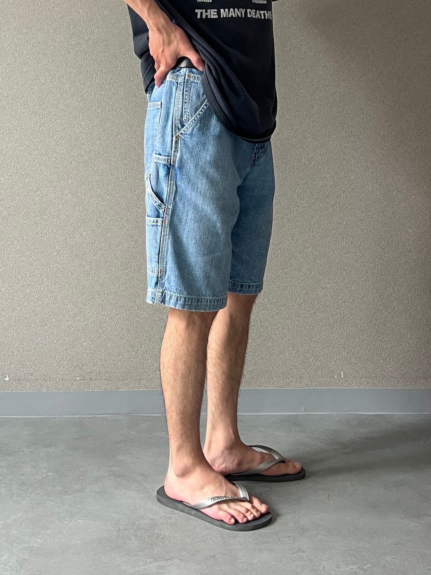 00's Levi's denim painter shorts