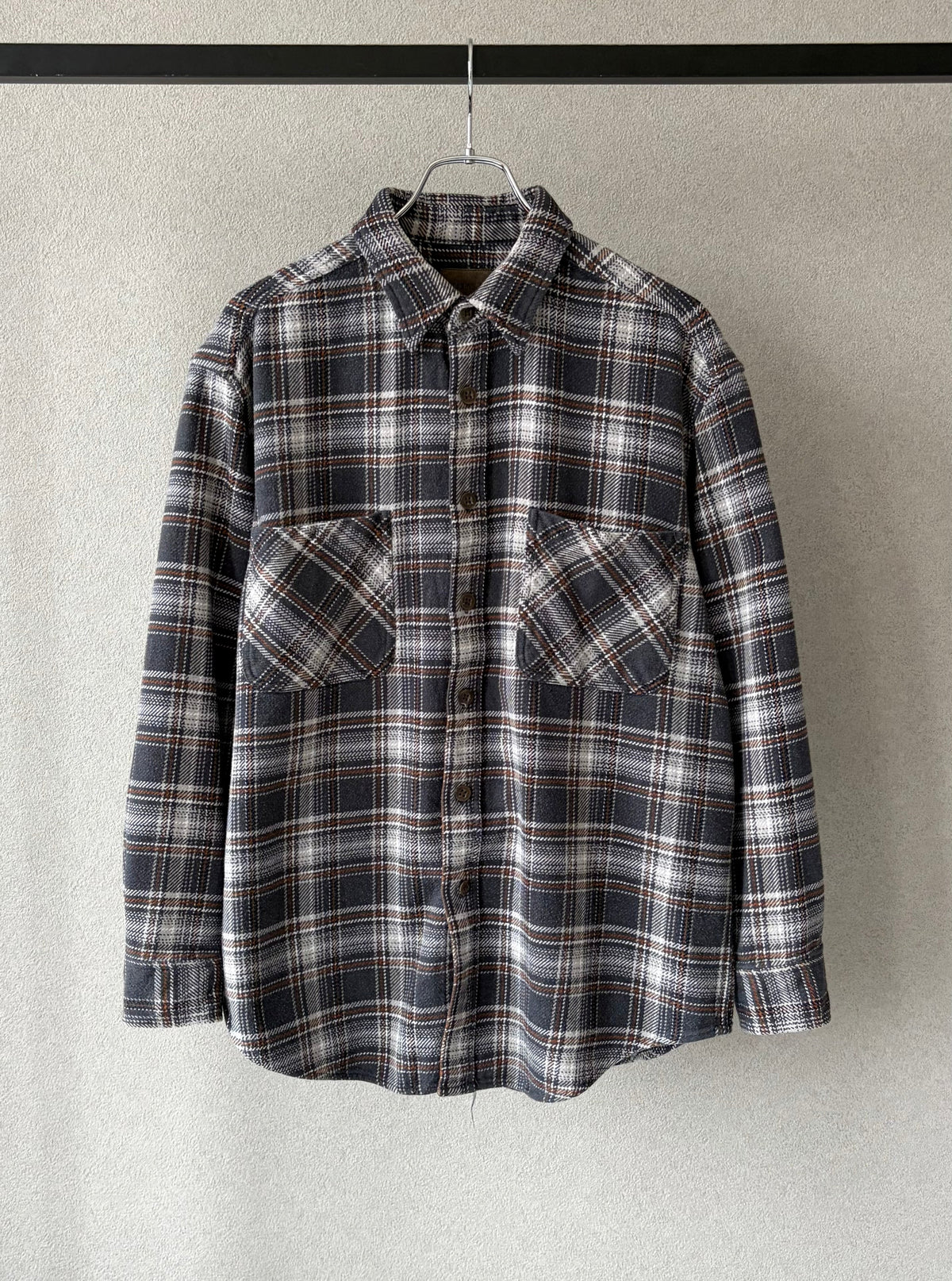 00's ST.JOHN'S BAY flannel shirt