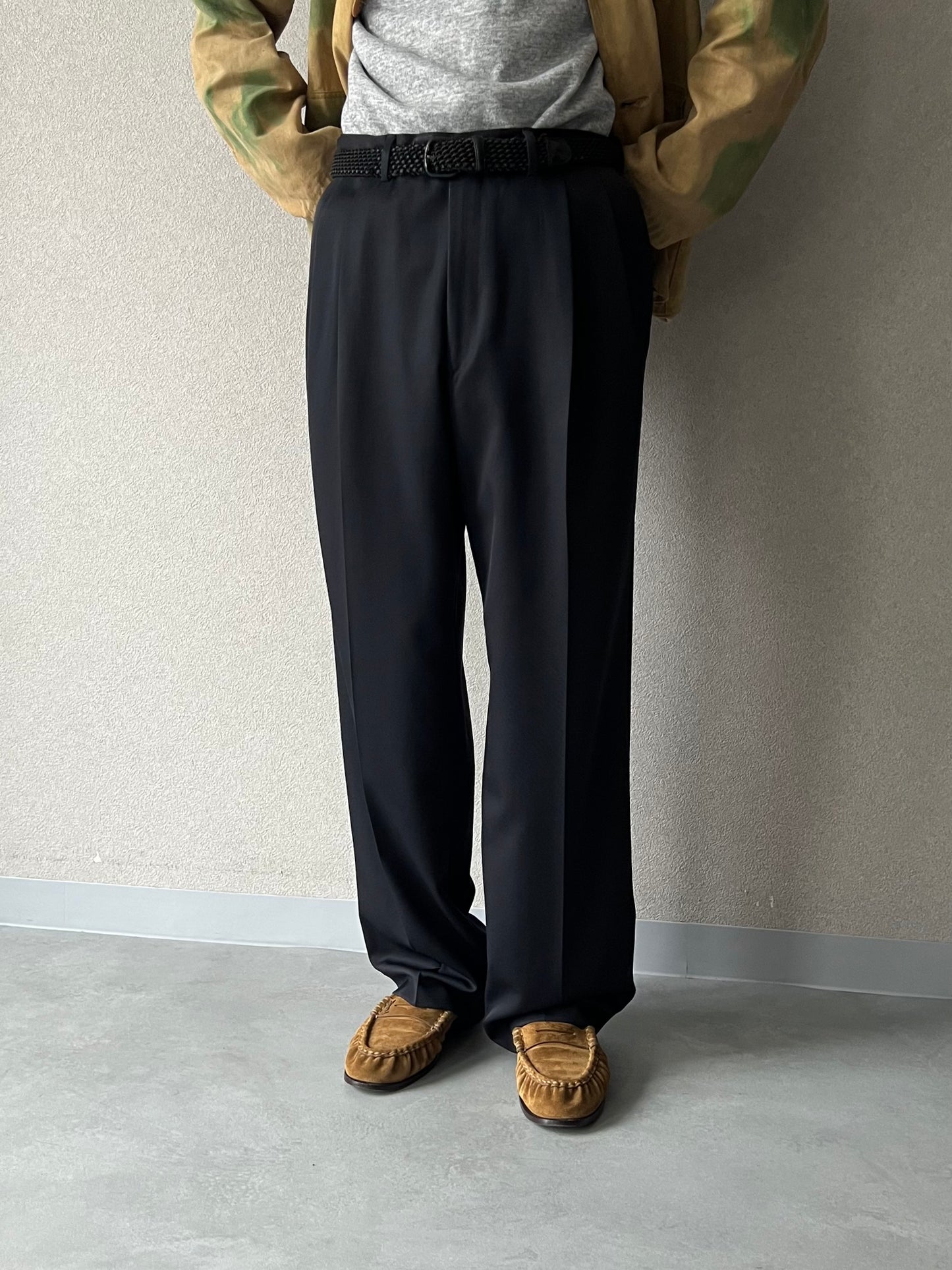 90's PAZONI wool slacks "Made in ITALY"