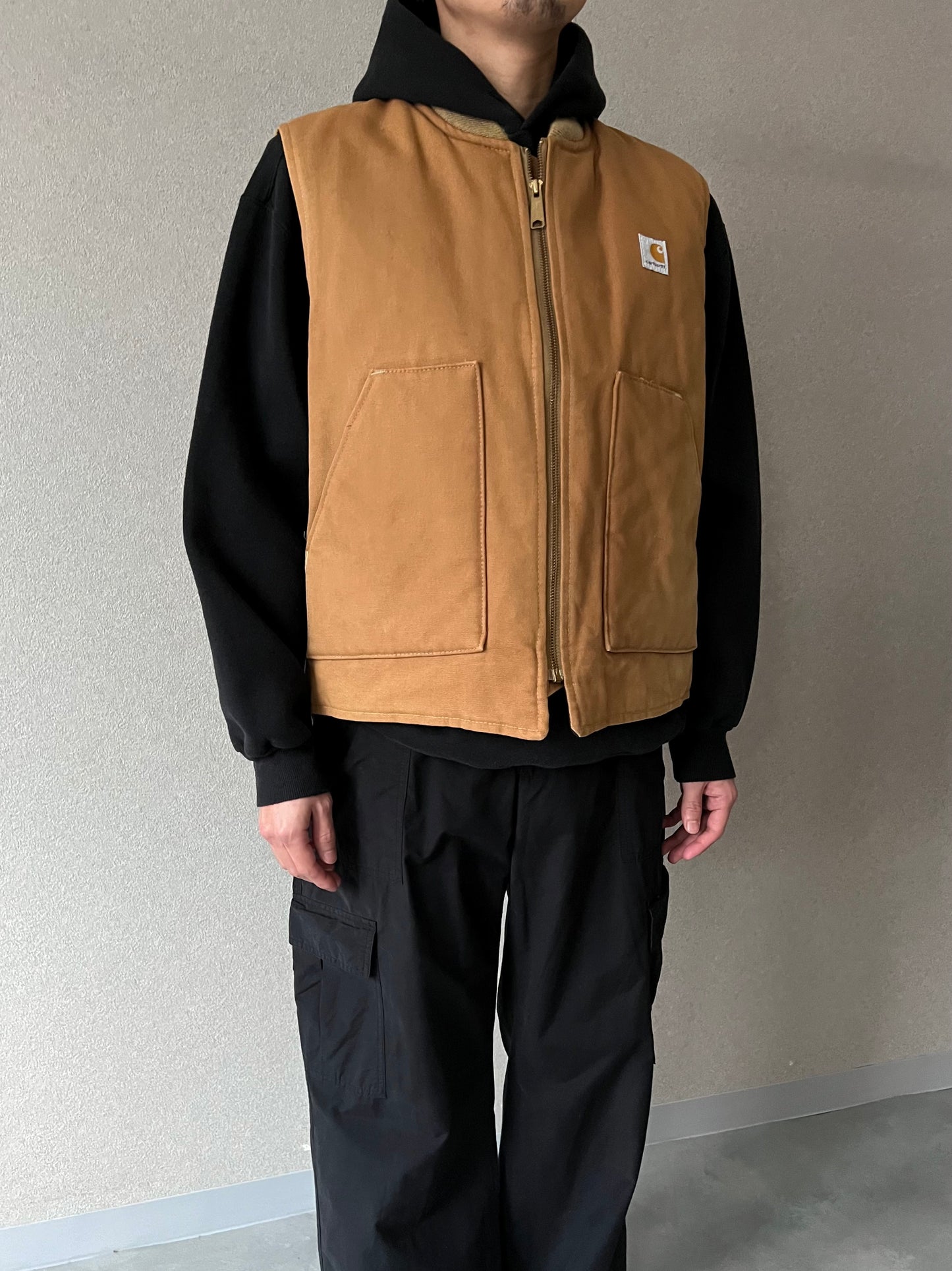 80's carhatt duck vest “Made in USA”