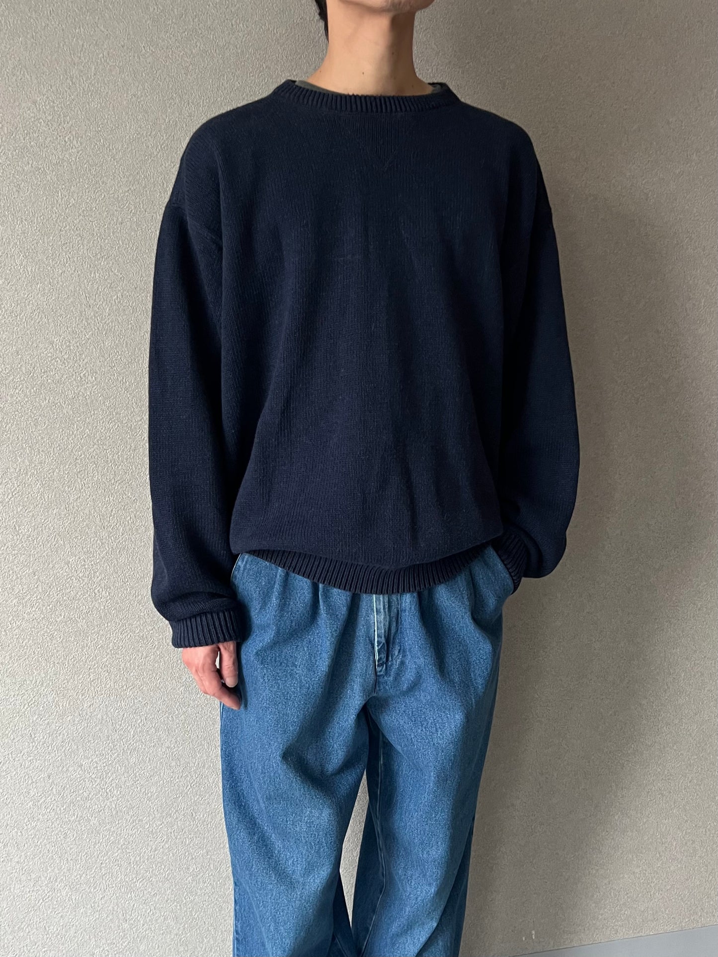 00's croft & barrow cotton knit sweater