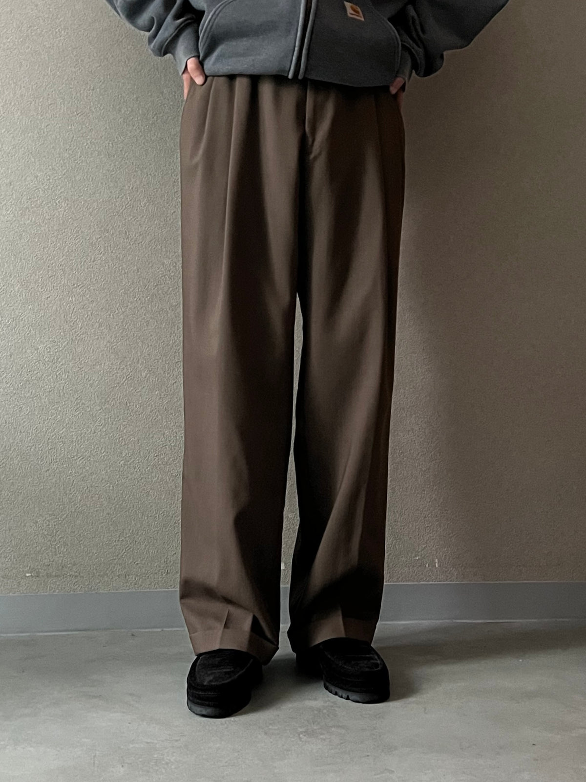 00's PRONTO-UOMO wool slacks