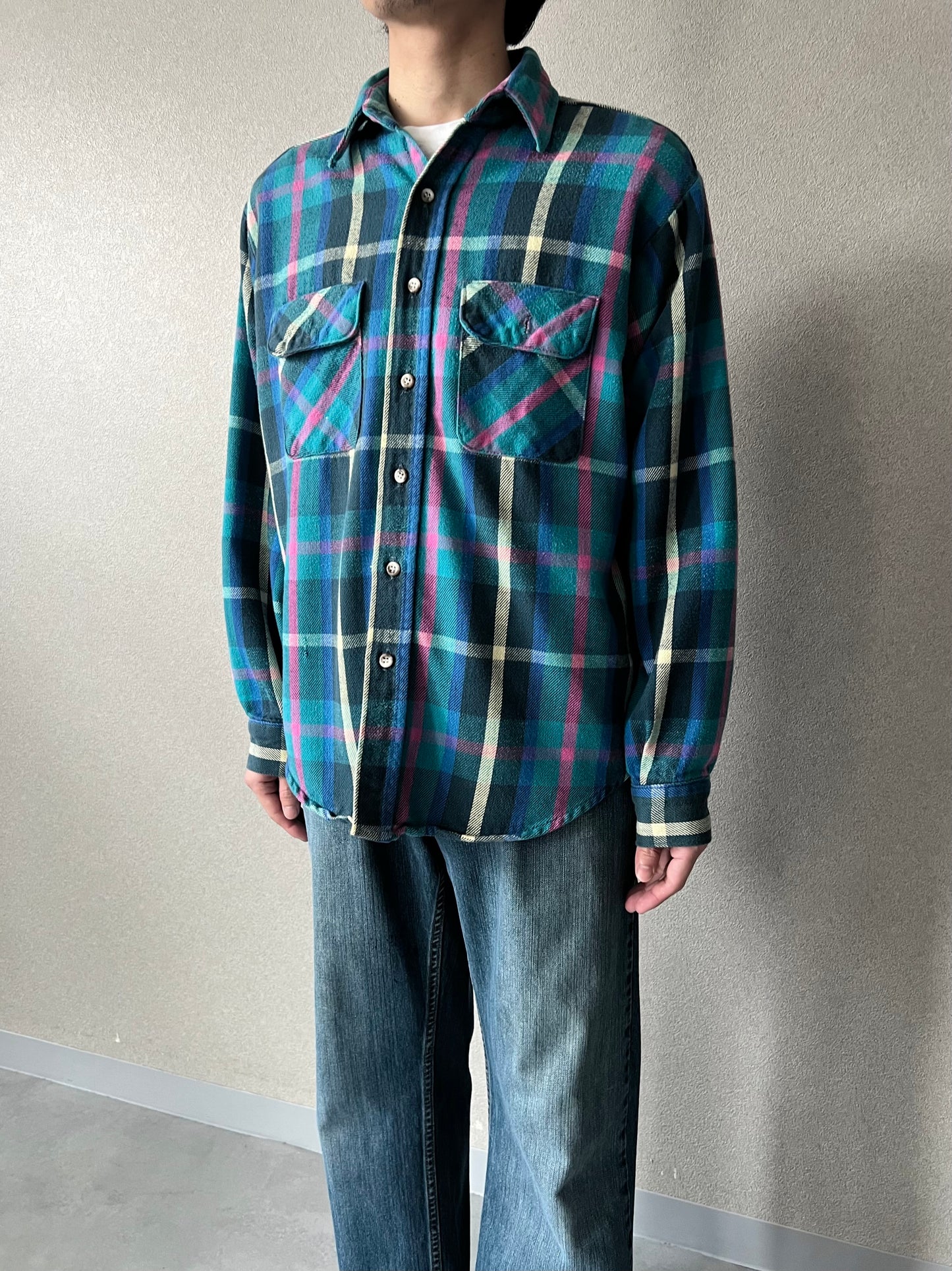 80's FIELD & STREAM flannel shirt