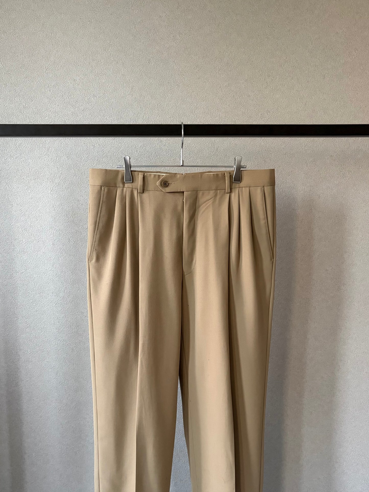 80's GIVENCHY wool slacks "Made in USA"