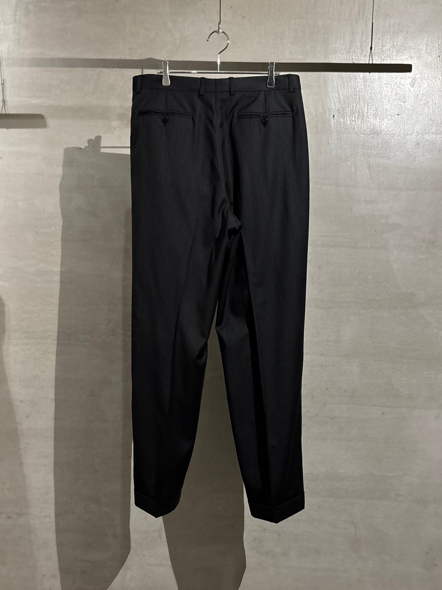 90's zanella × Neiman Marcus wool slacks “Made in ITALY”