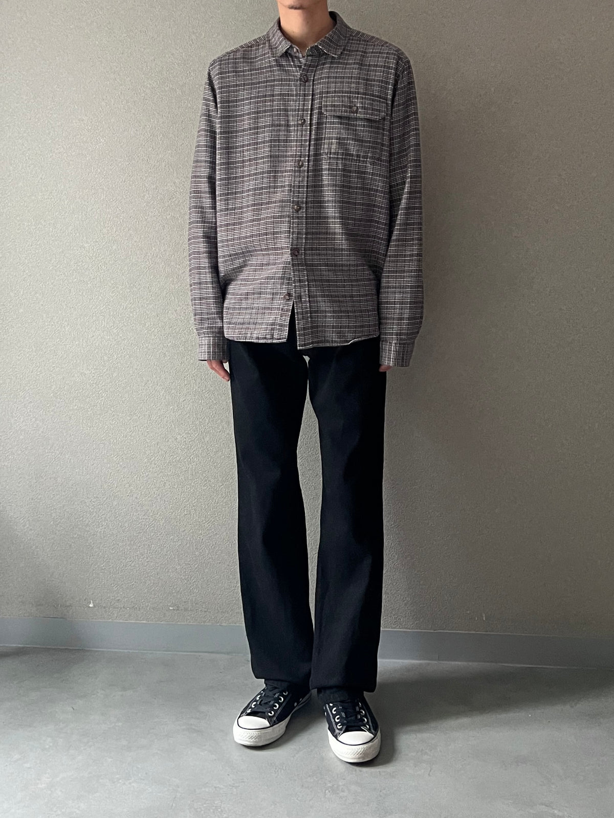 10's patagonia flannel shirt