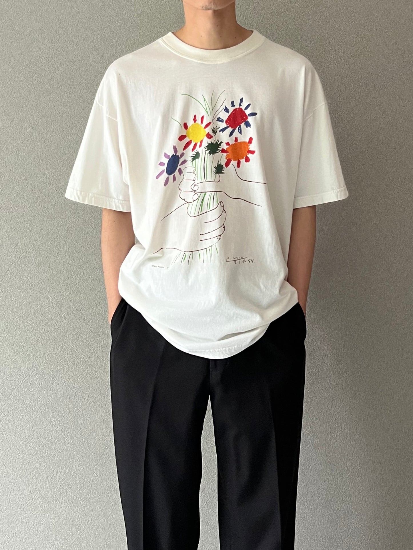 90's Pablo Picasso printed t-shirt “Made in USA”