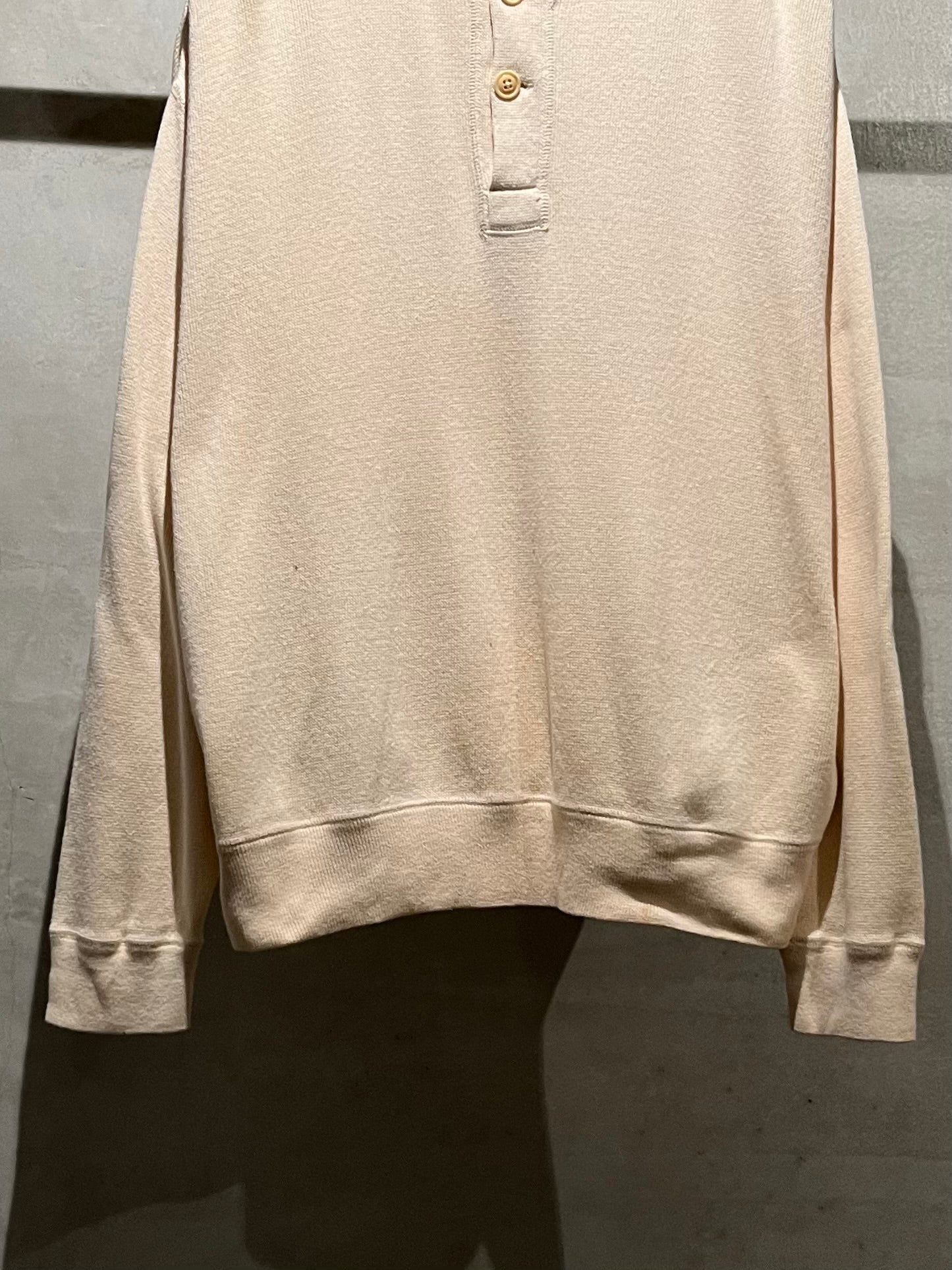 80's Polo Ralph Lauren henley neck sweater