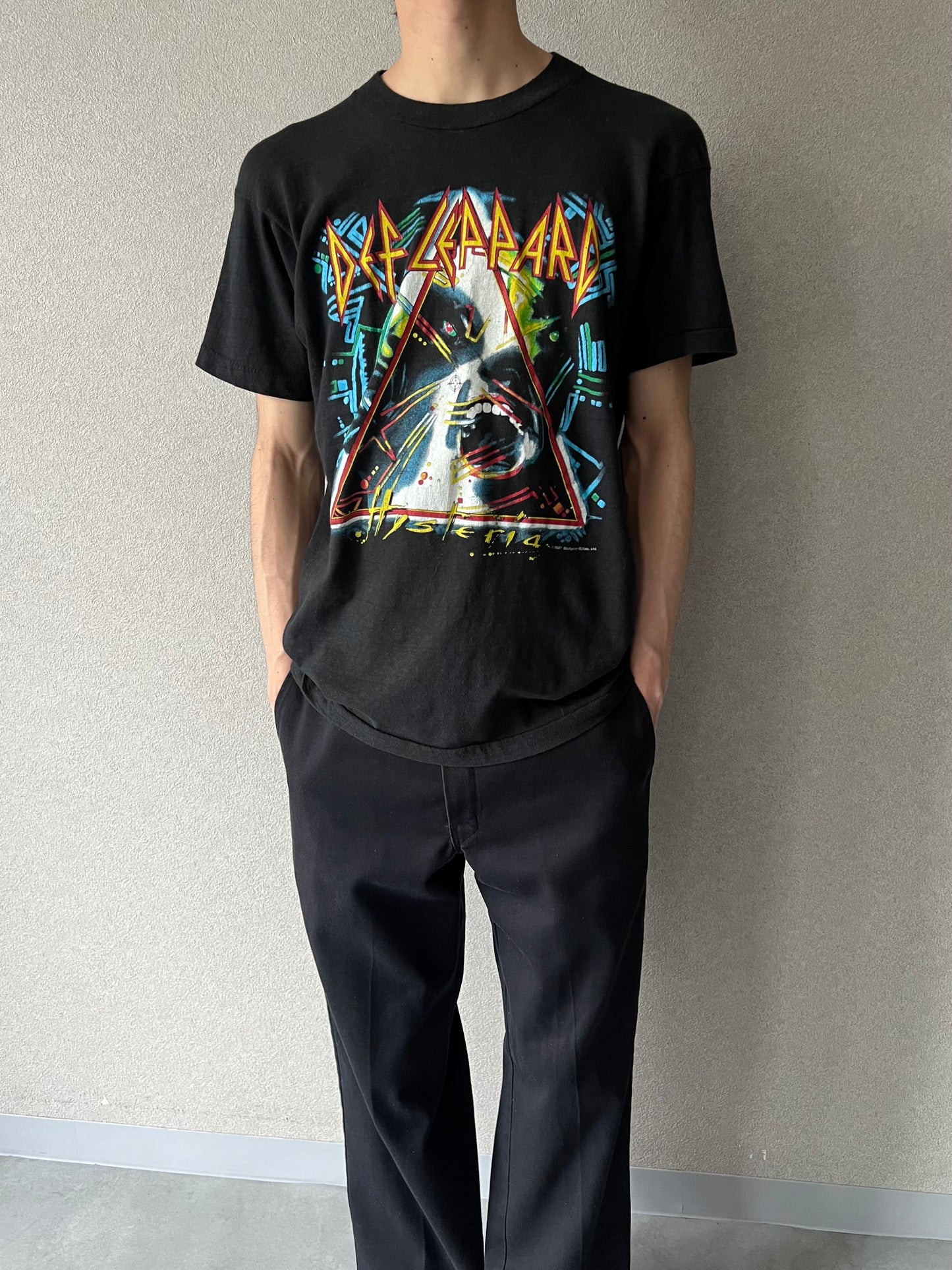 80's DEF LEPPARD music t-shirt “Made in USA”