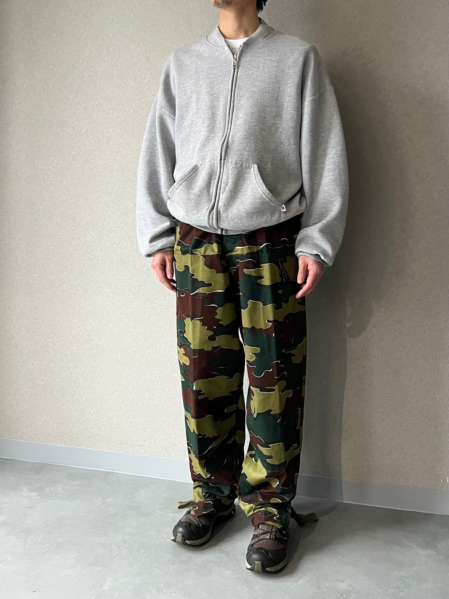 60's BELGIAN AIRFORCE M-58 jigsaw camo cargo pants