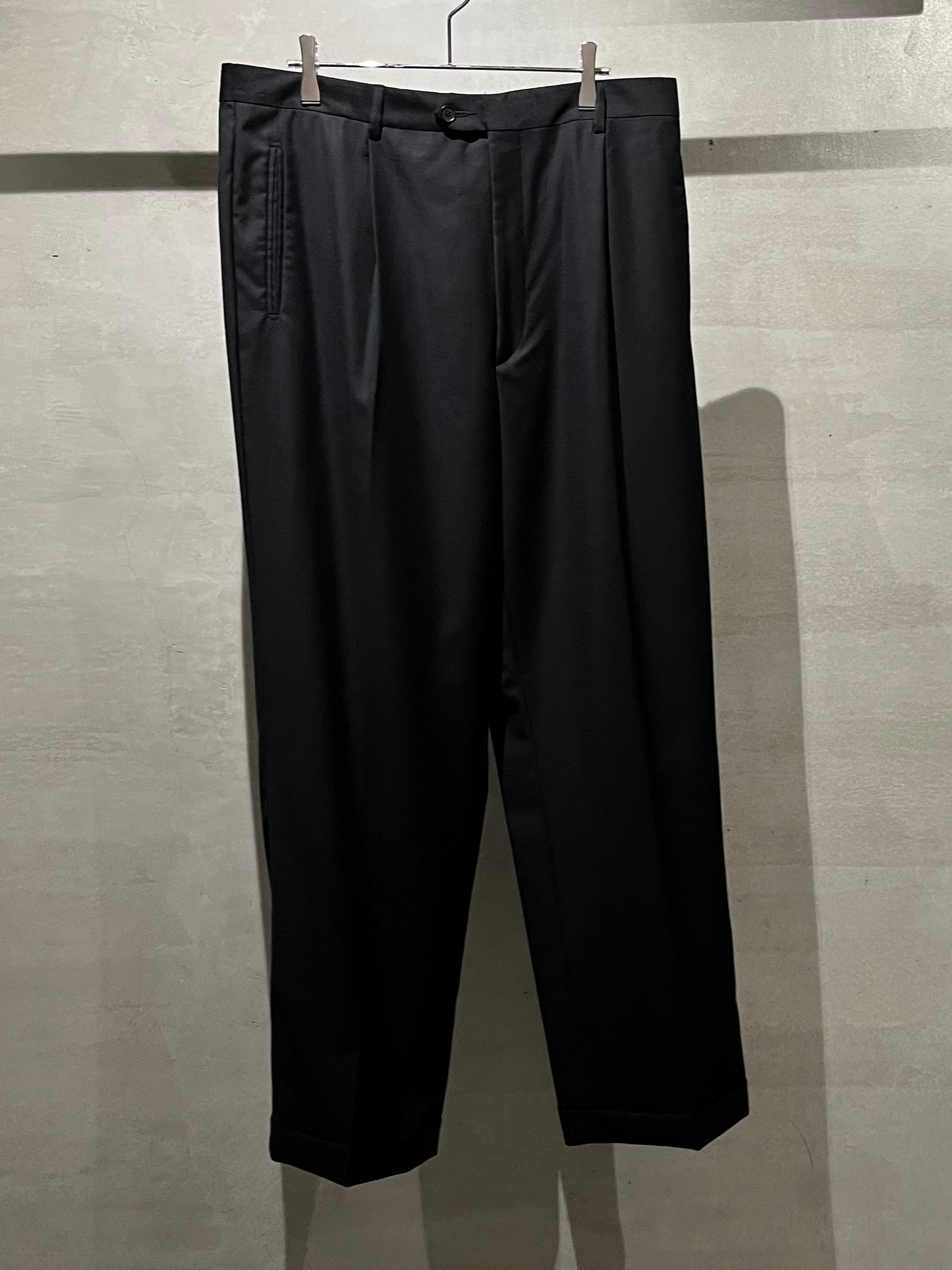 90's ENZO TOVARE wool slacks “Made in ITALY”
