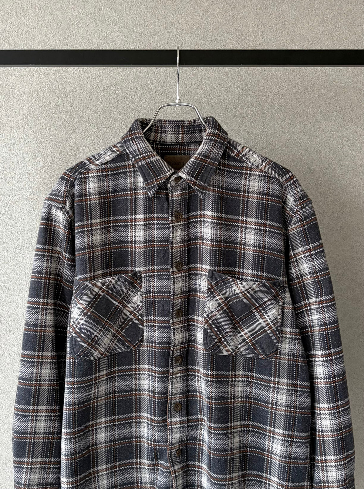 00's ST.JOHN'S BAY flannel shirt
