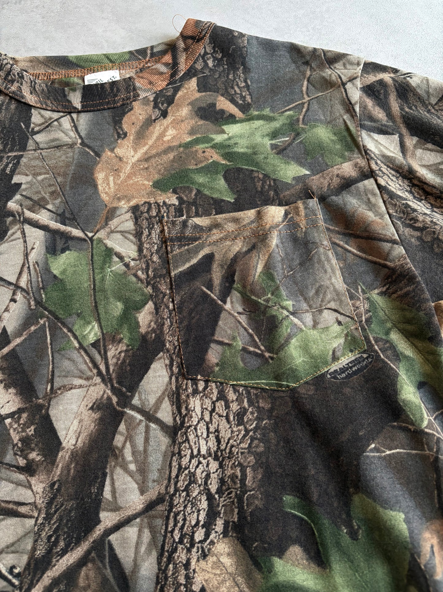 00's TRAIL CREST realtree patterned L/S t-shirt