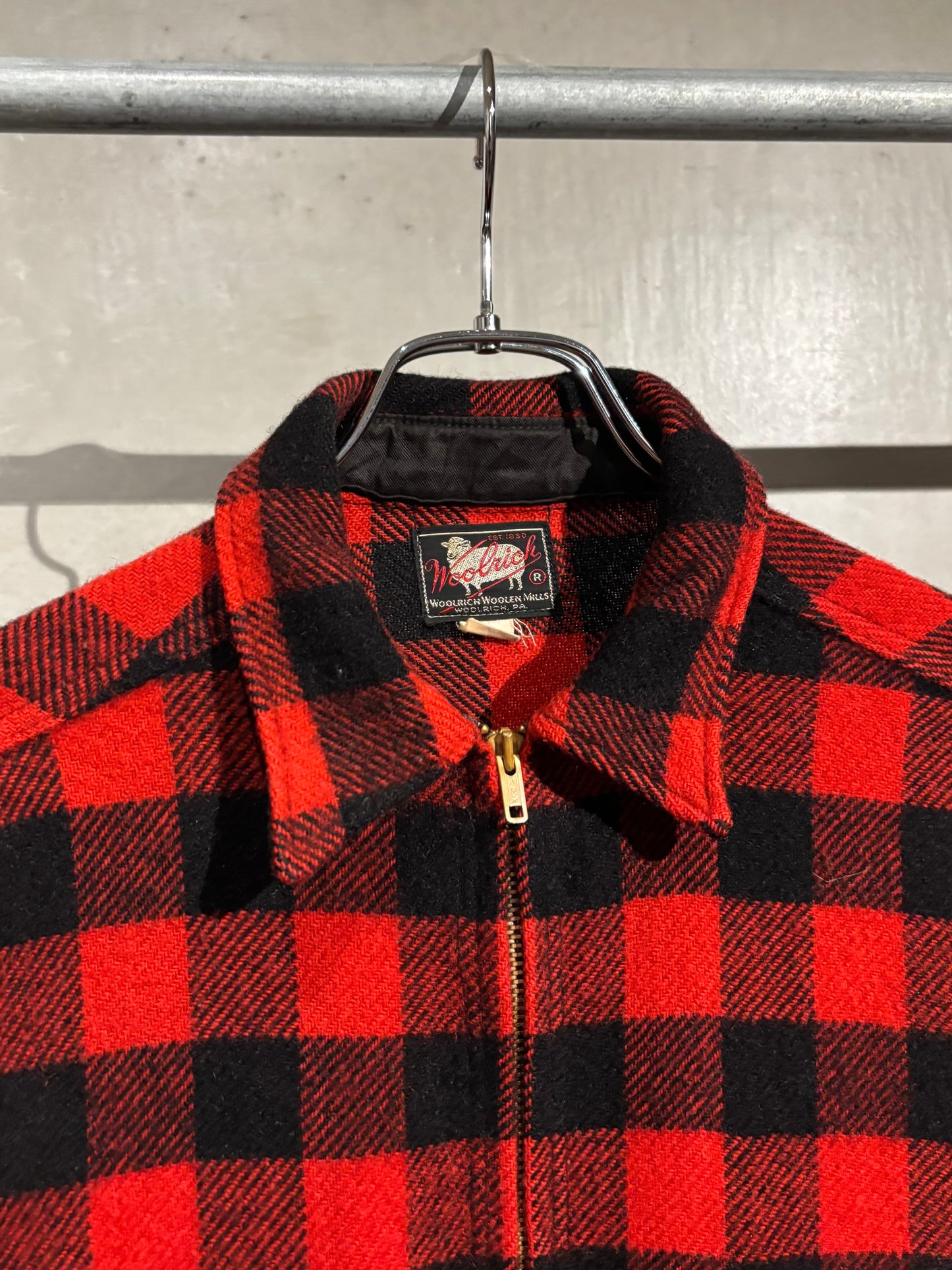 60's WOOLRICH wool shirt