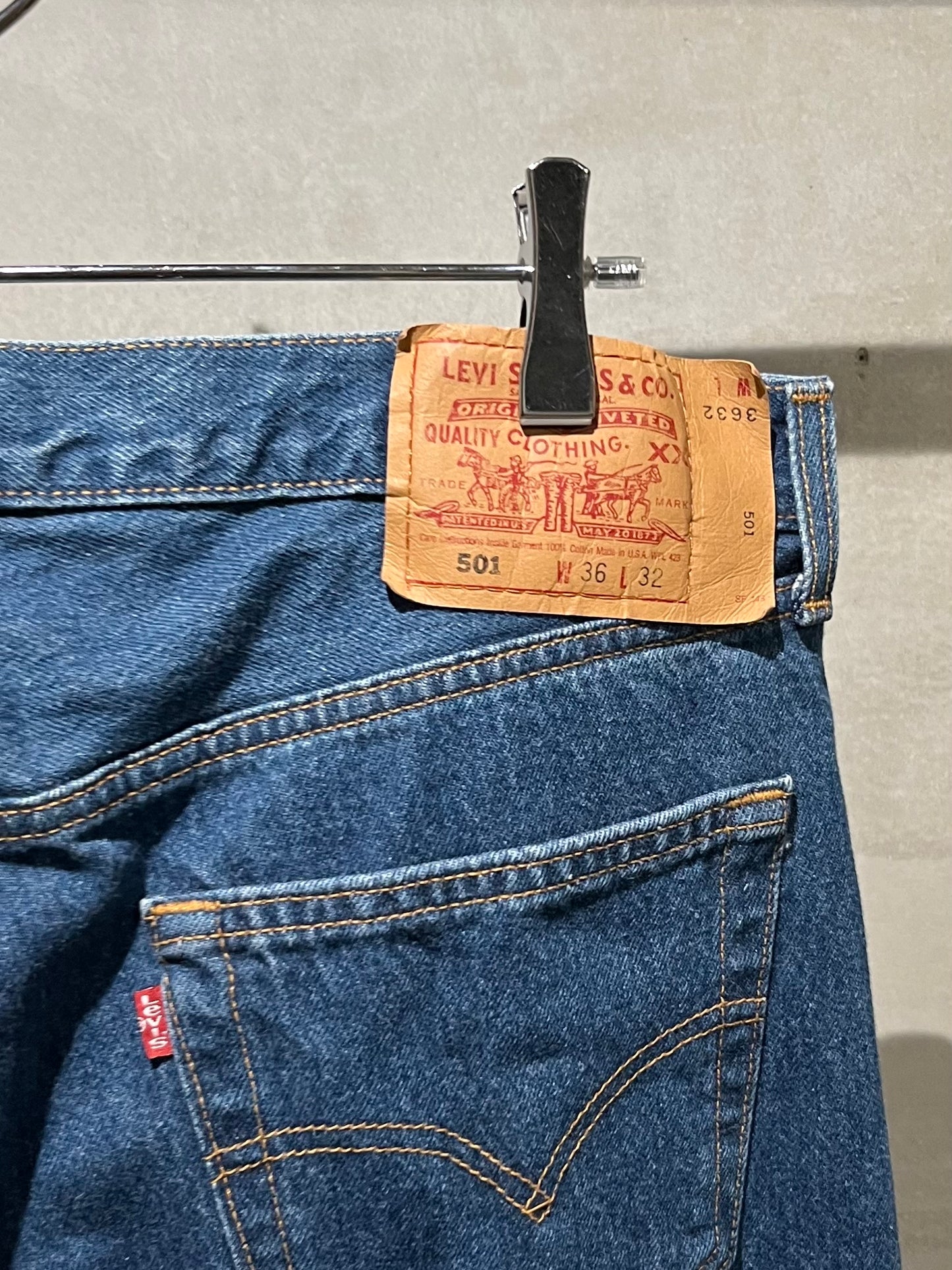 90's Levi's 501 denim pants "Made in USA"