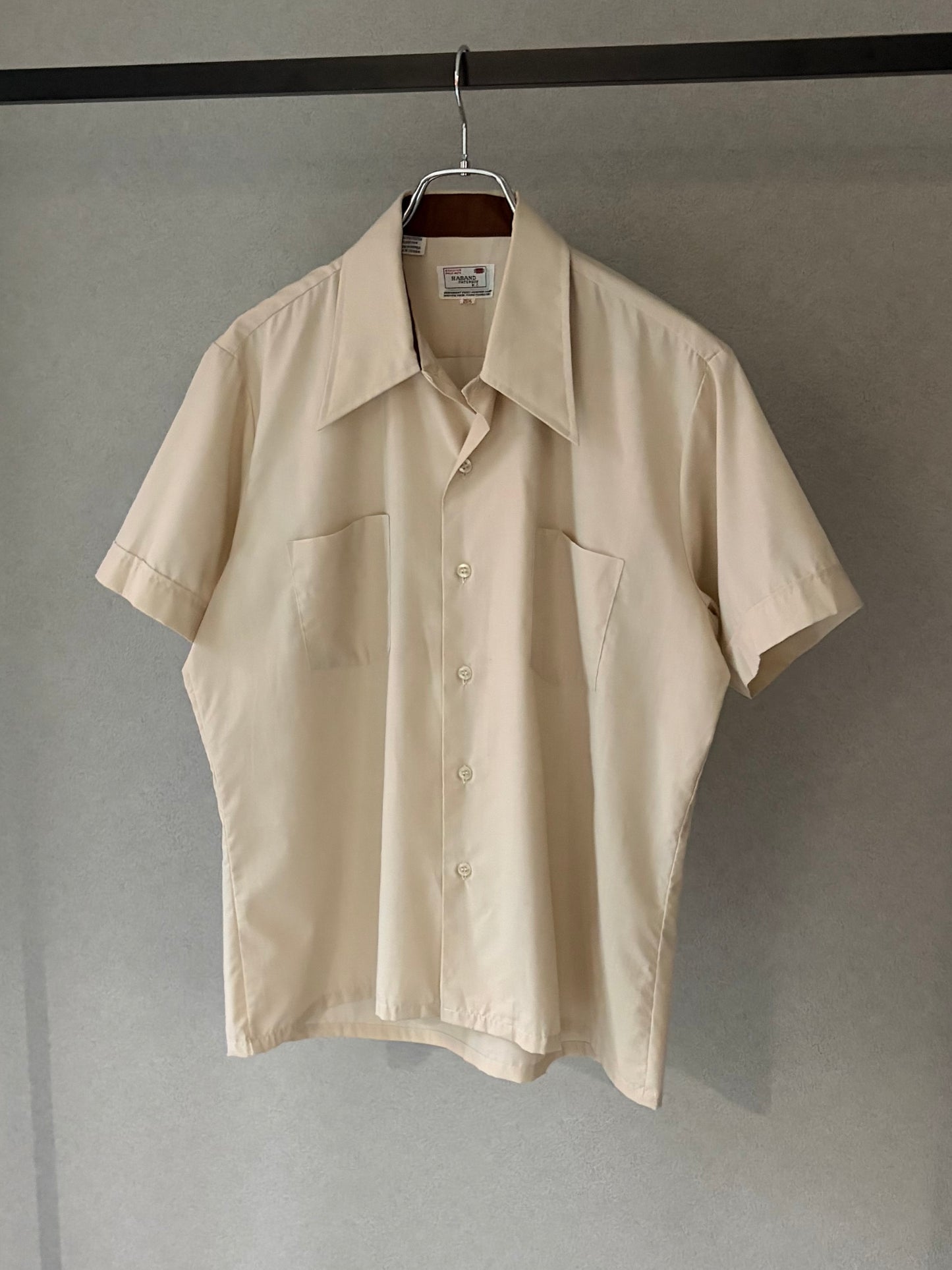 70's〜 HABAND S/S open collar shirt