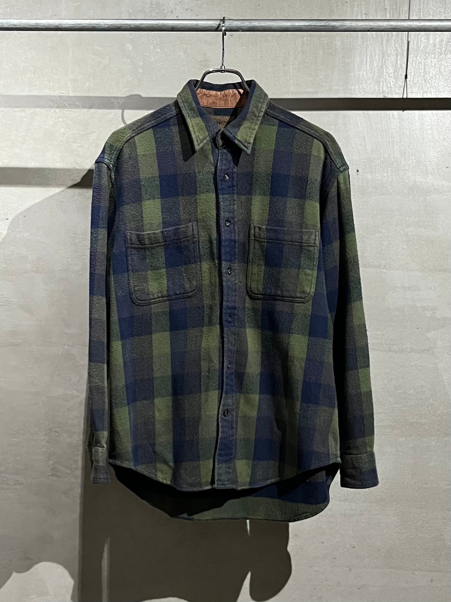 00's ST. JOHN'S BAY flannel shirt