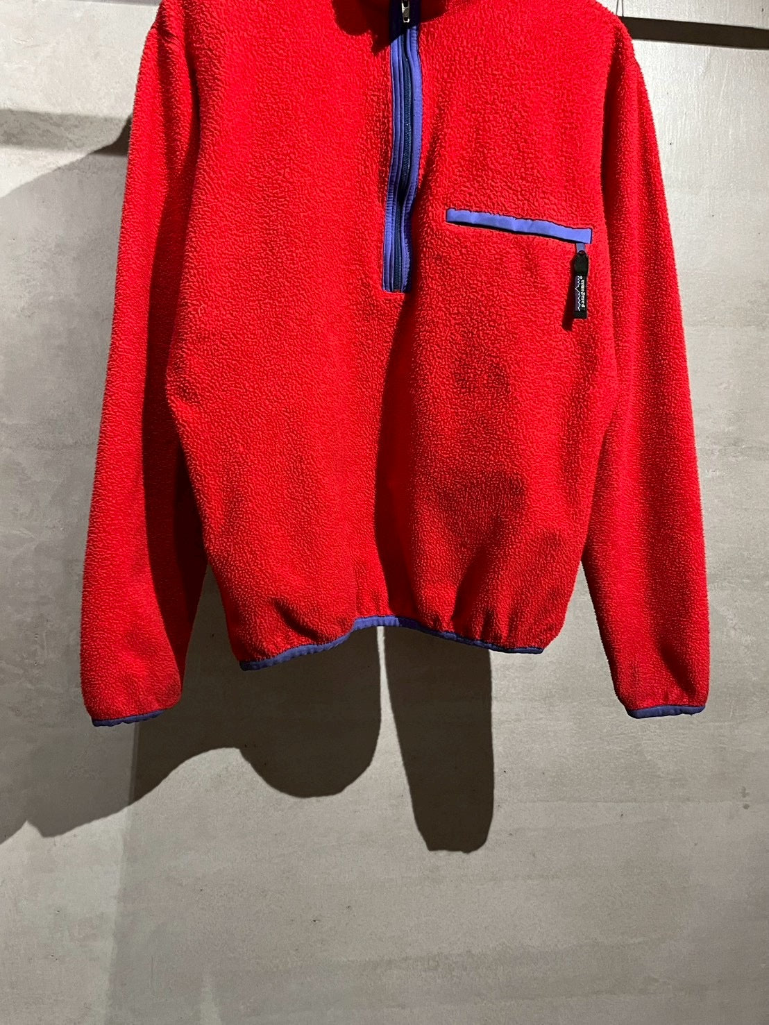 90's patagonia fleece pullover “Made in USA”