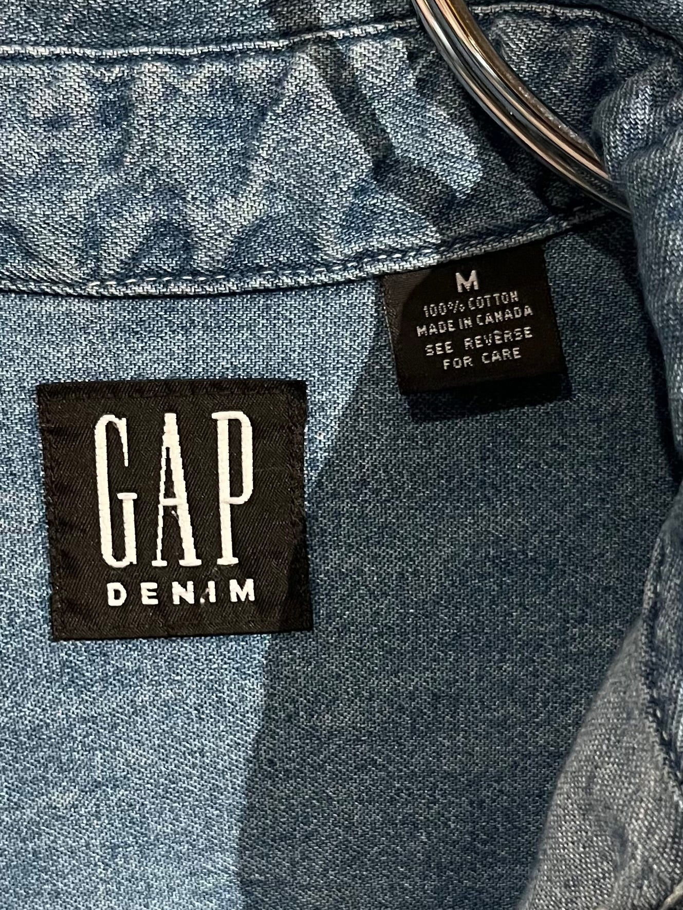 90's GAP denim shirt