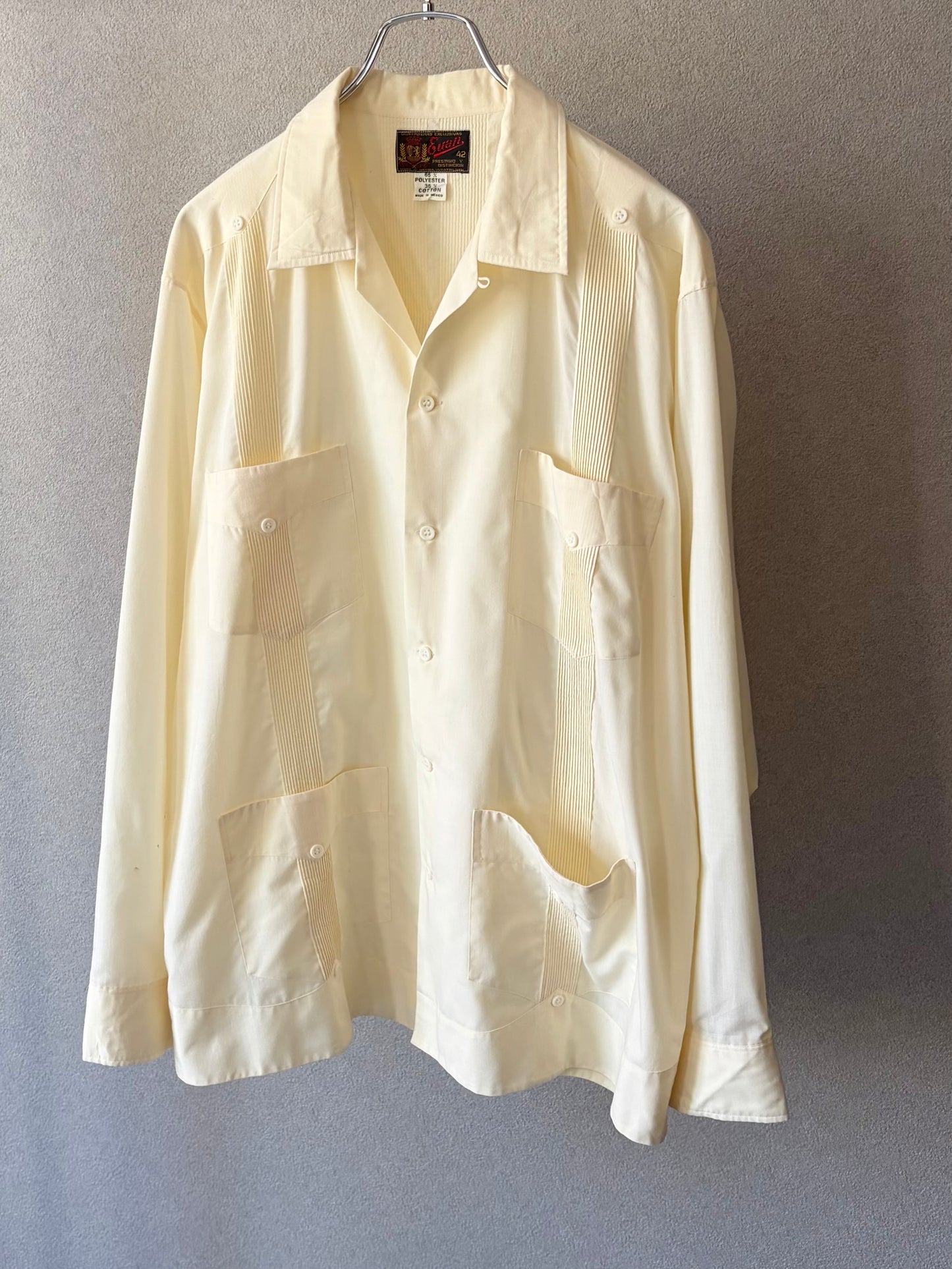 80's GUAN guayabera shirt