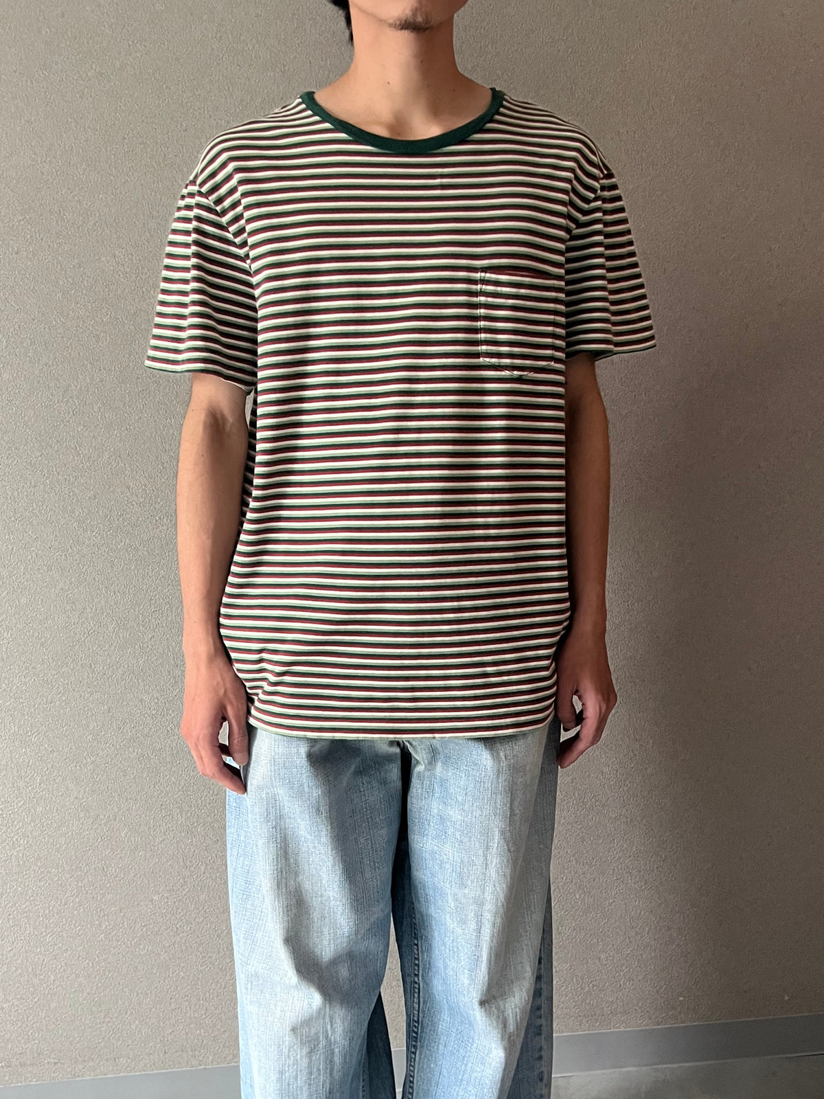 90's〜 Polo Ralph Lauren border t-shirt